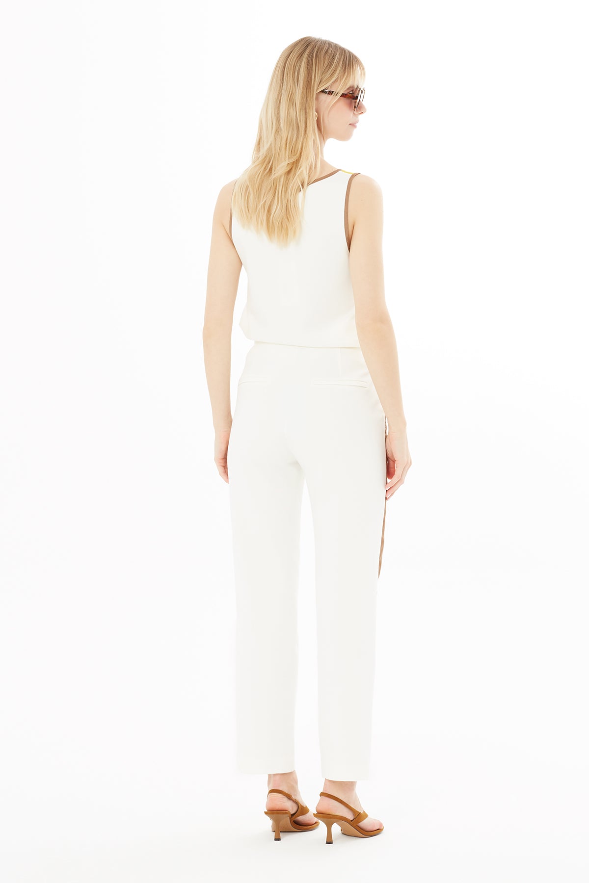 Nakış Detaylı Bantlı Eşofman Altı