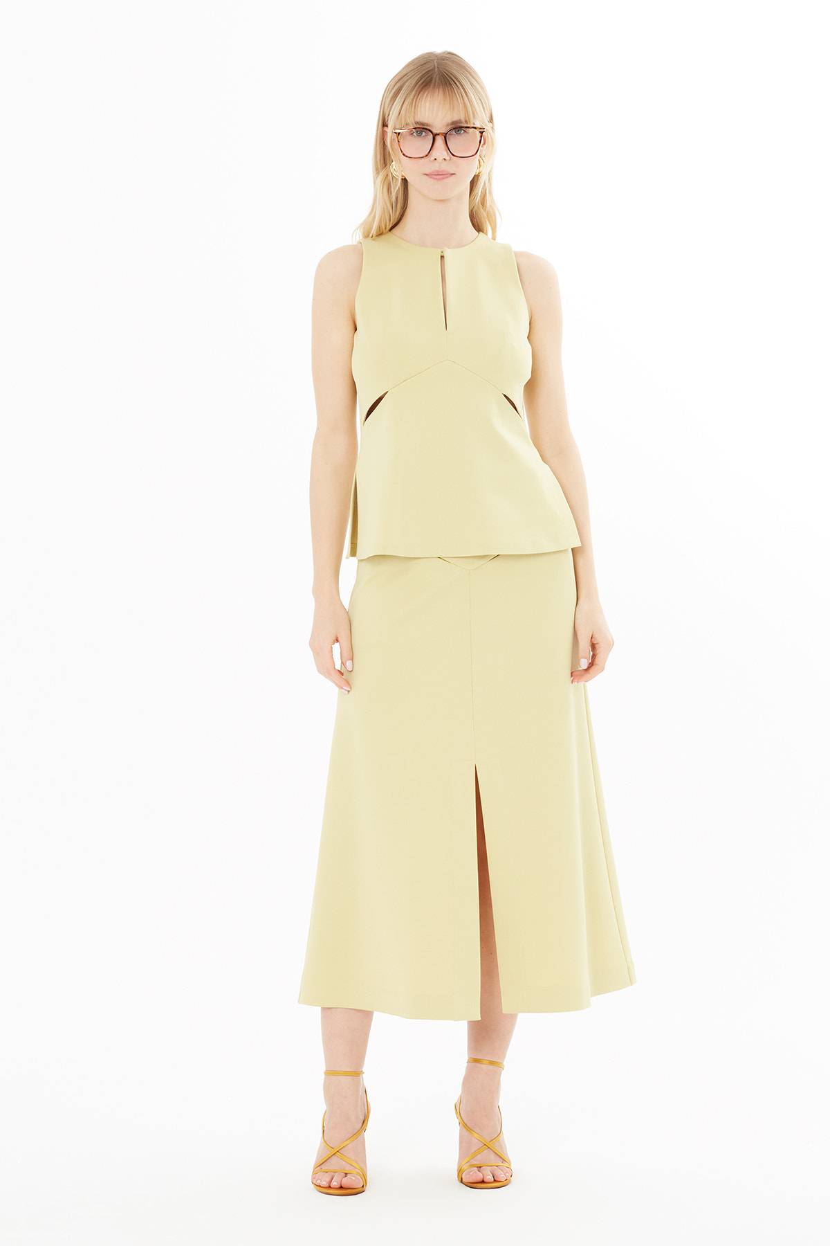 Pencere Detaylı Bluz