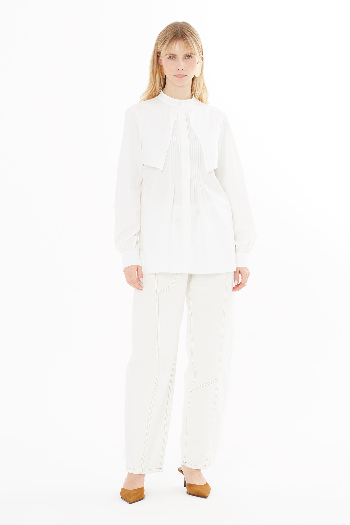 Hakim Yakalı Uzun Gömlek