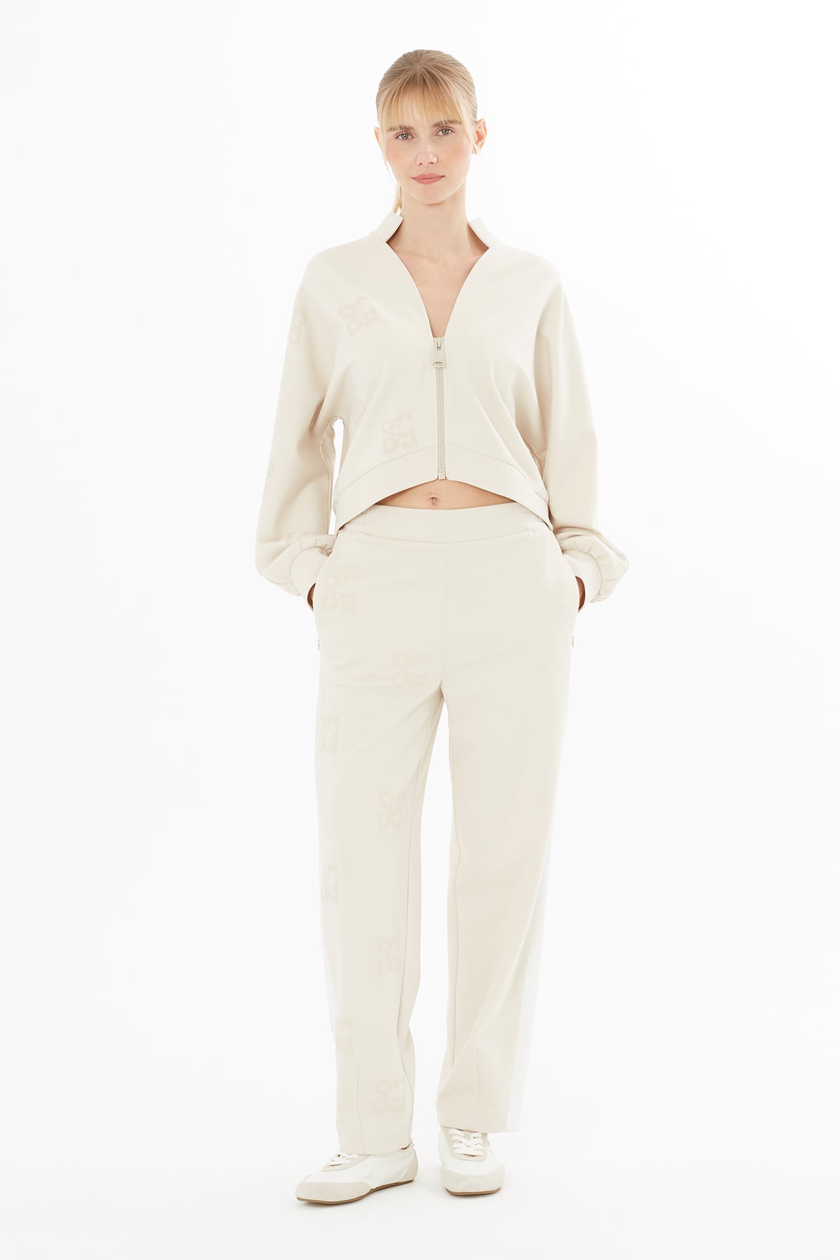 Logo Baskı Detaylı Eşofman Altı