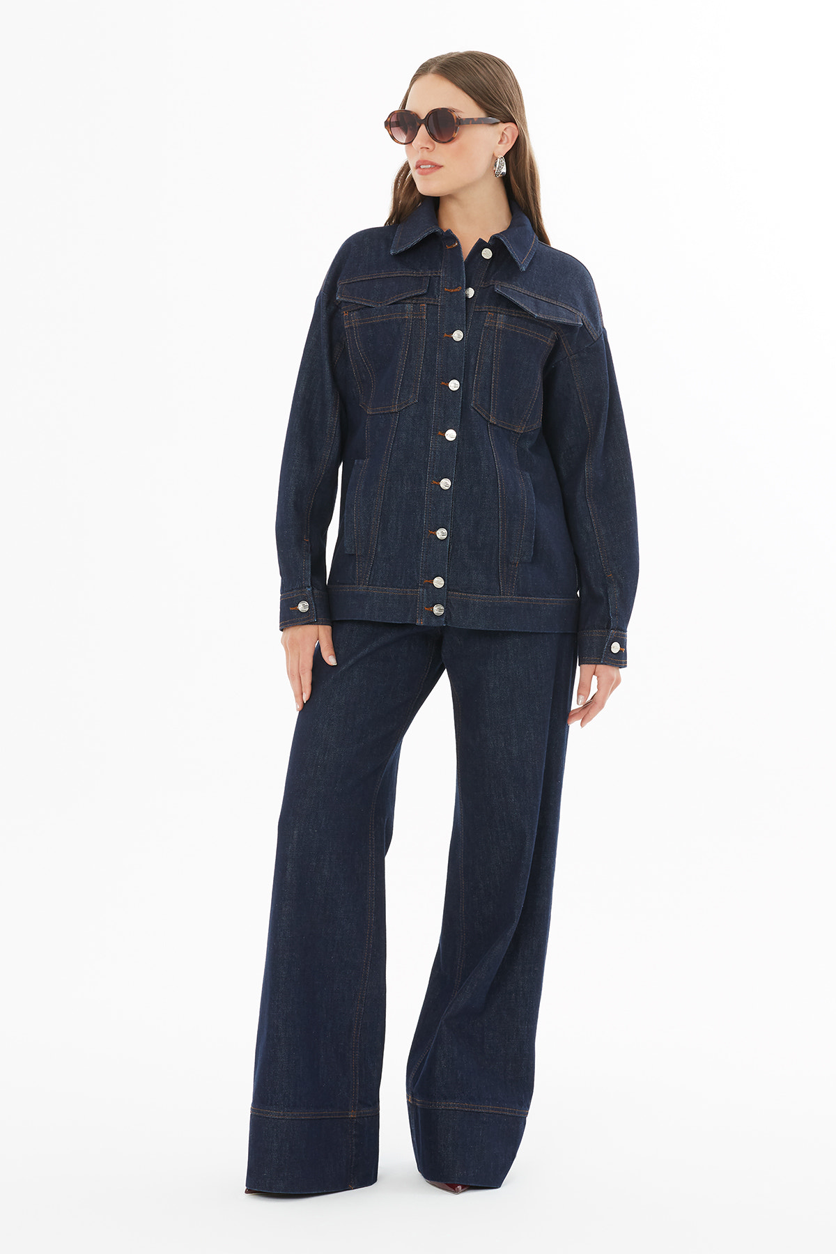 Dikiş Detaylı Ceket