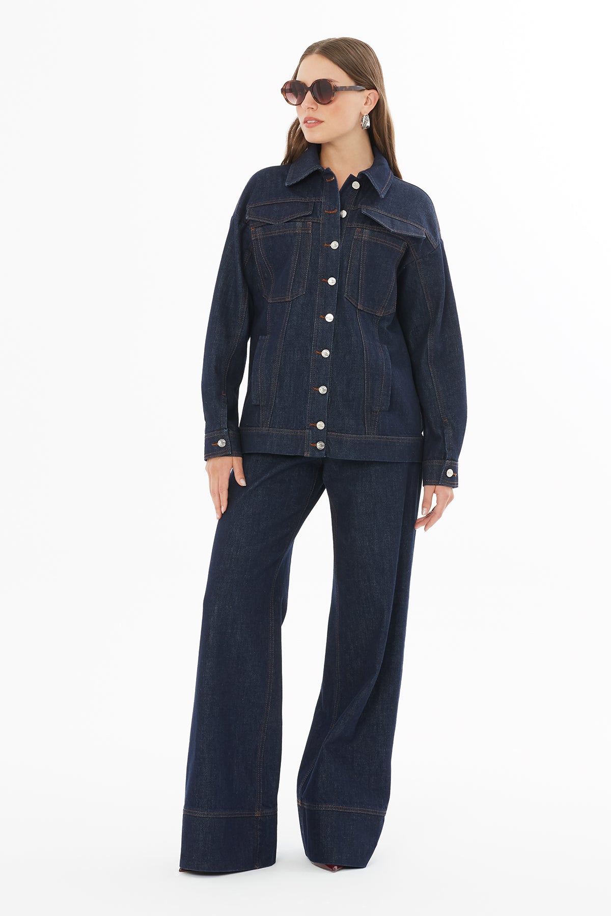 Dikiş Detaylı Ceket