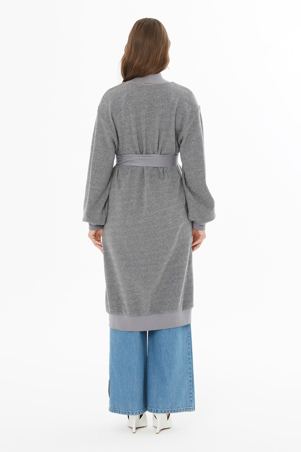 Belden Kuşaklı Hırka