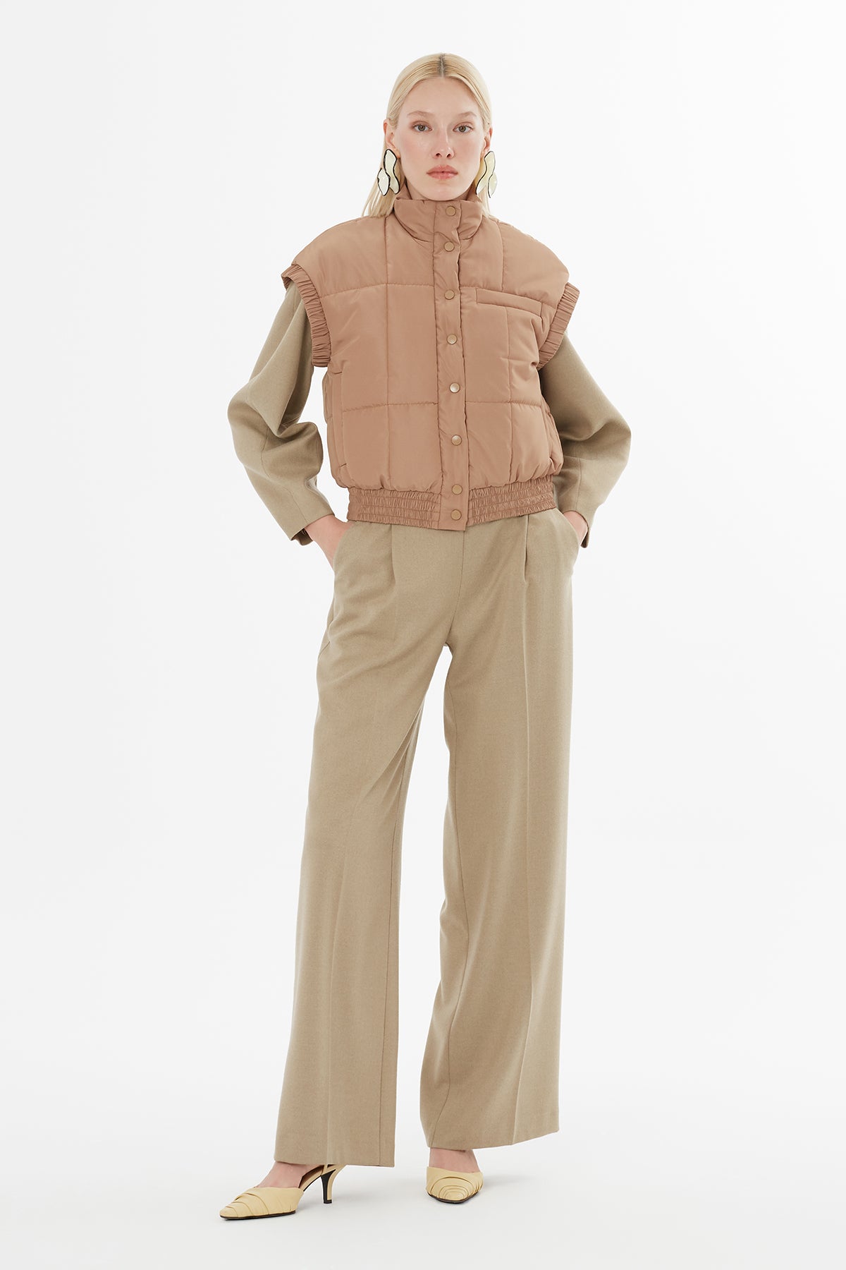 Çıtçıt Kapamalı Lastikli Şişme Yelek