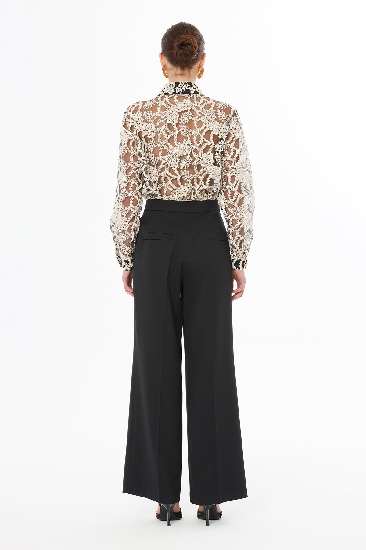 Fleto Cepli Pile Detaylı Kadın Pantolon