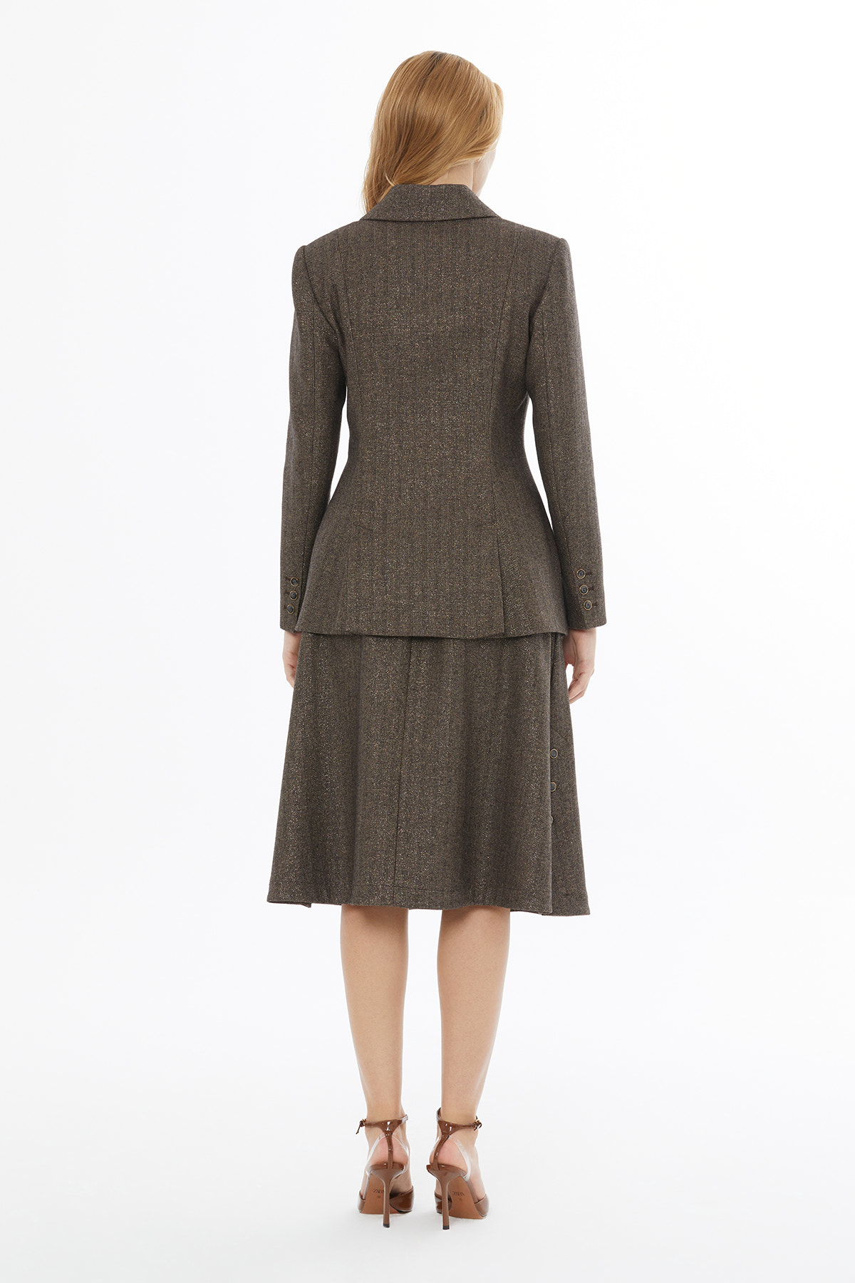 Erkek Yaka Düğme Kapamalı Ceket