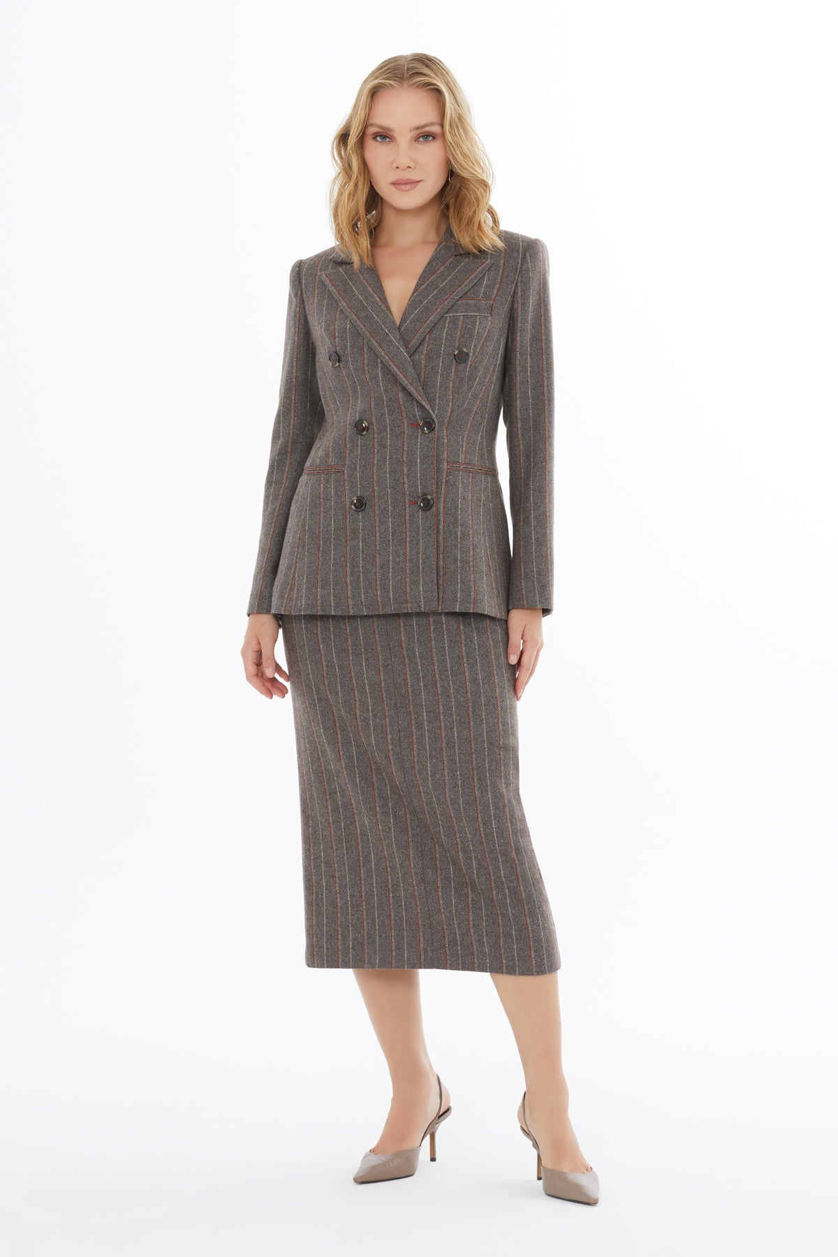 Erkek Yaka Düğme Kapamalı Ceket