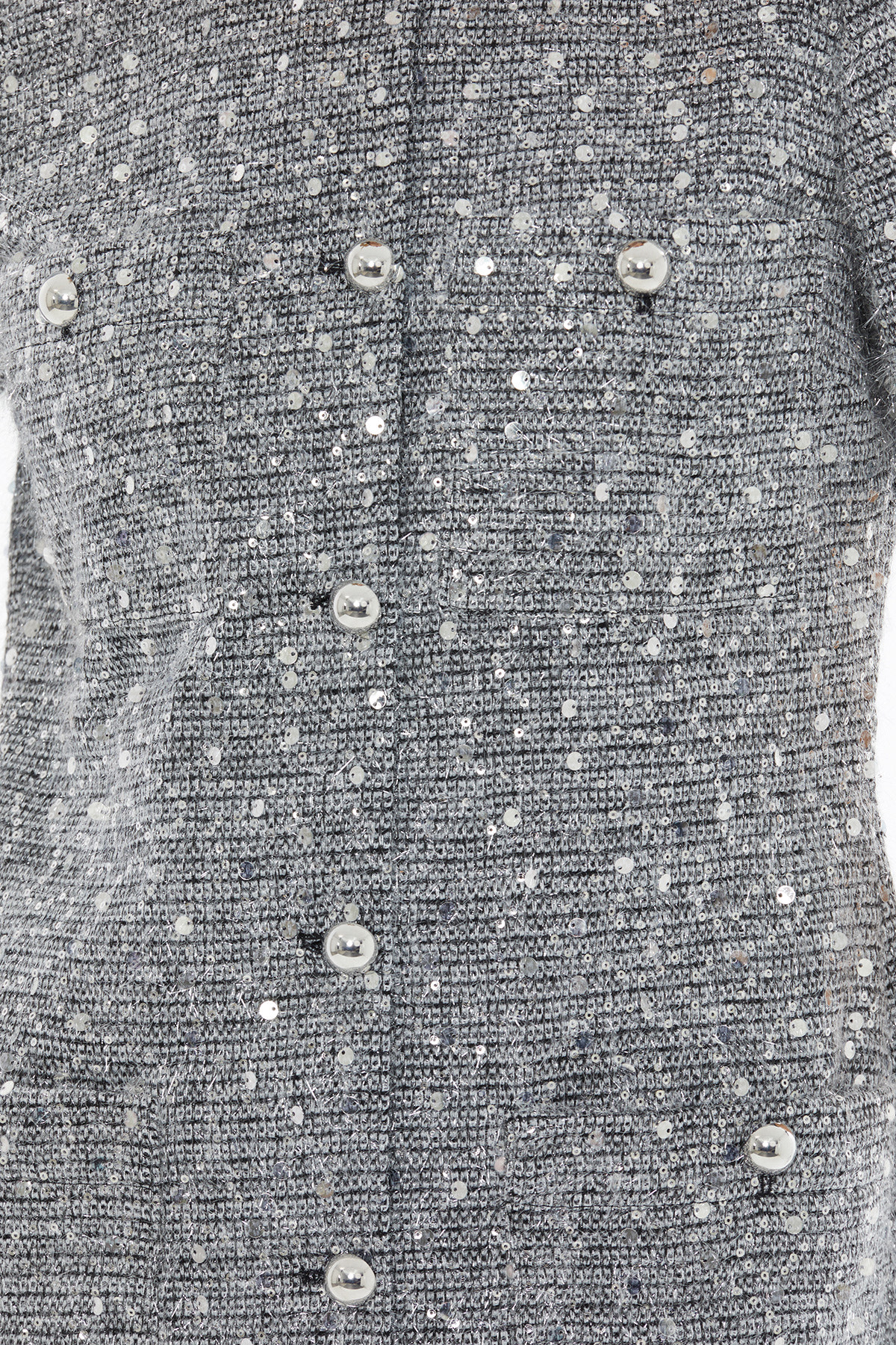 Yuvarlak Yaka Düğme Kapamalı Kısa Kollu Mini Elbise