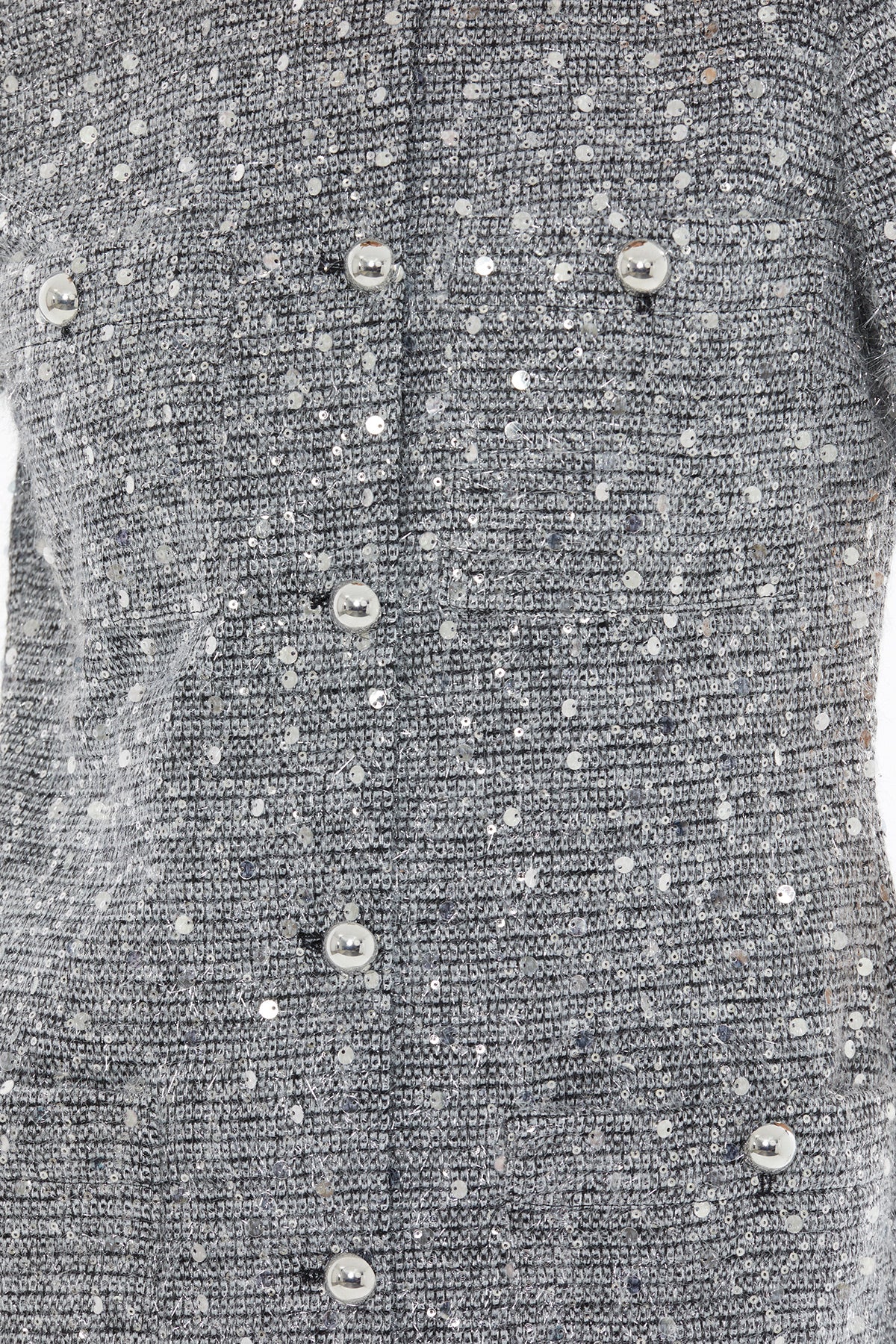 Yuvarlak Yaka Düğme Kapamalı Kısa Kollu Elbise