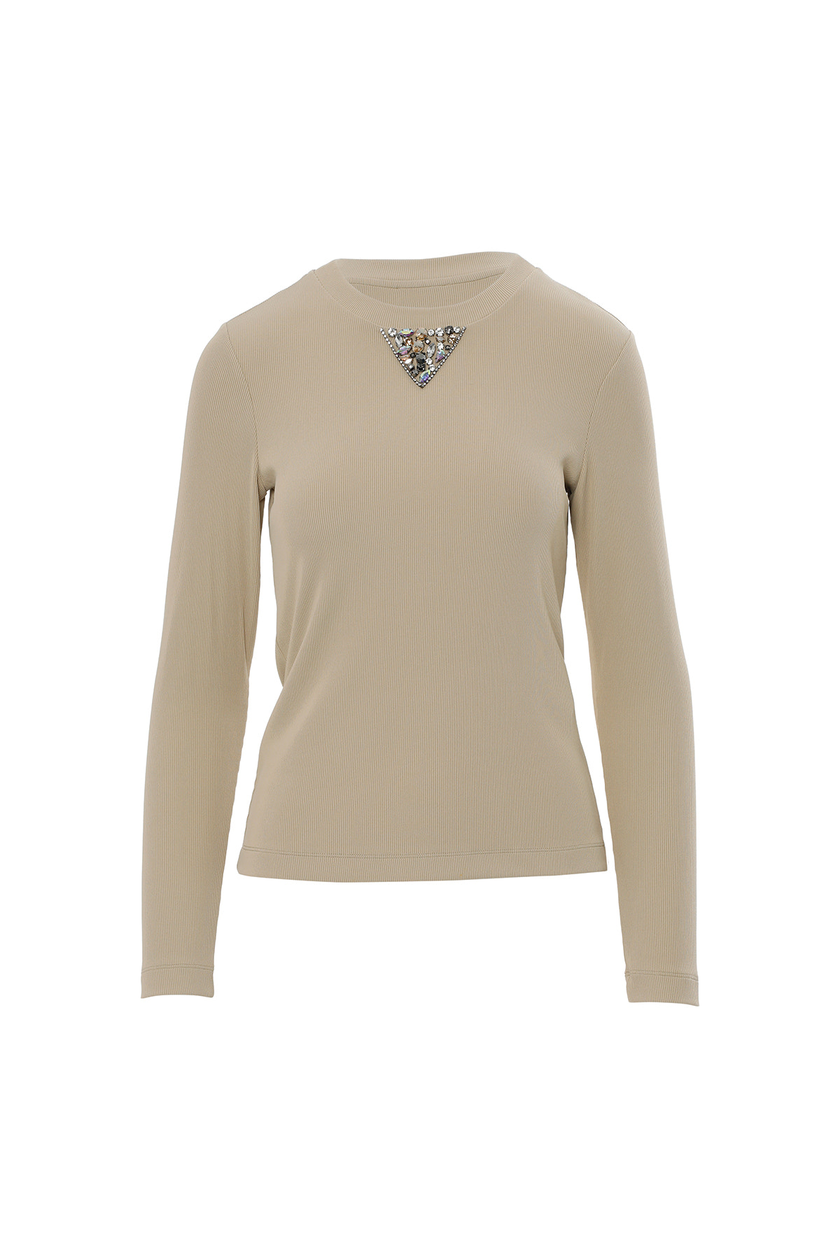 Taş Detaylı T-Shirt