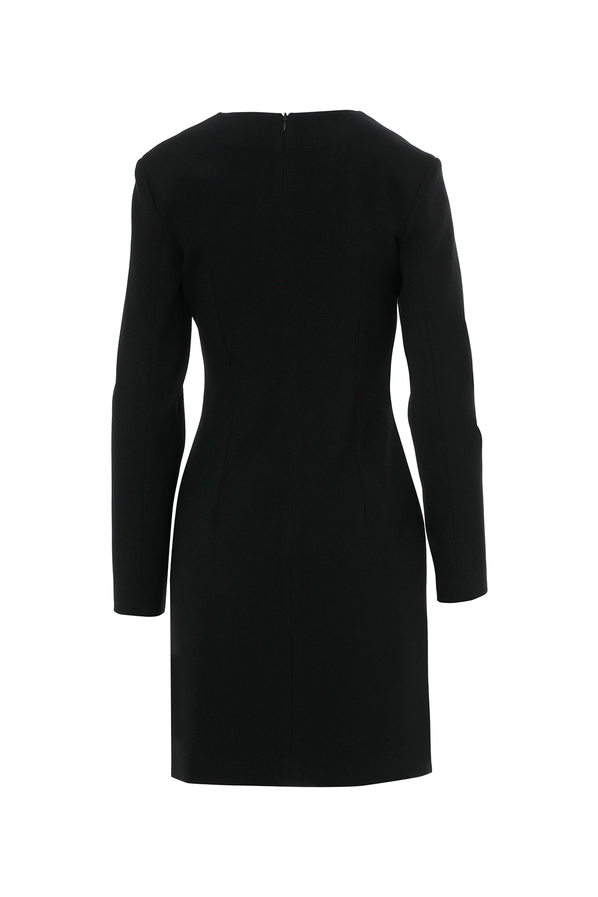 Uzun Kollu Kısa Boy Elbise