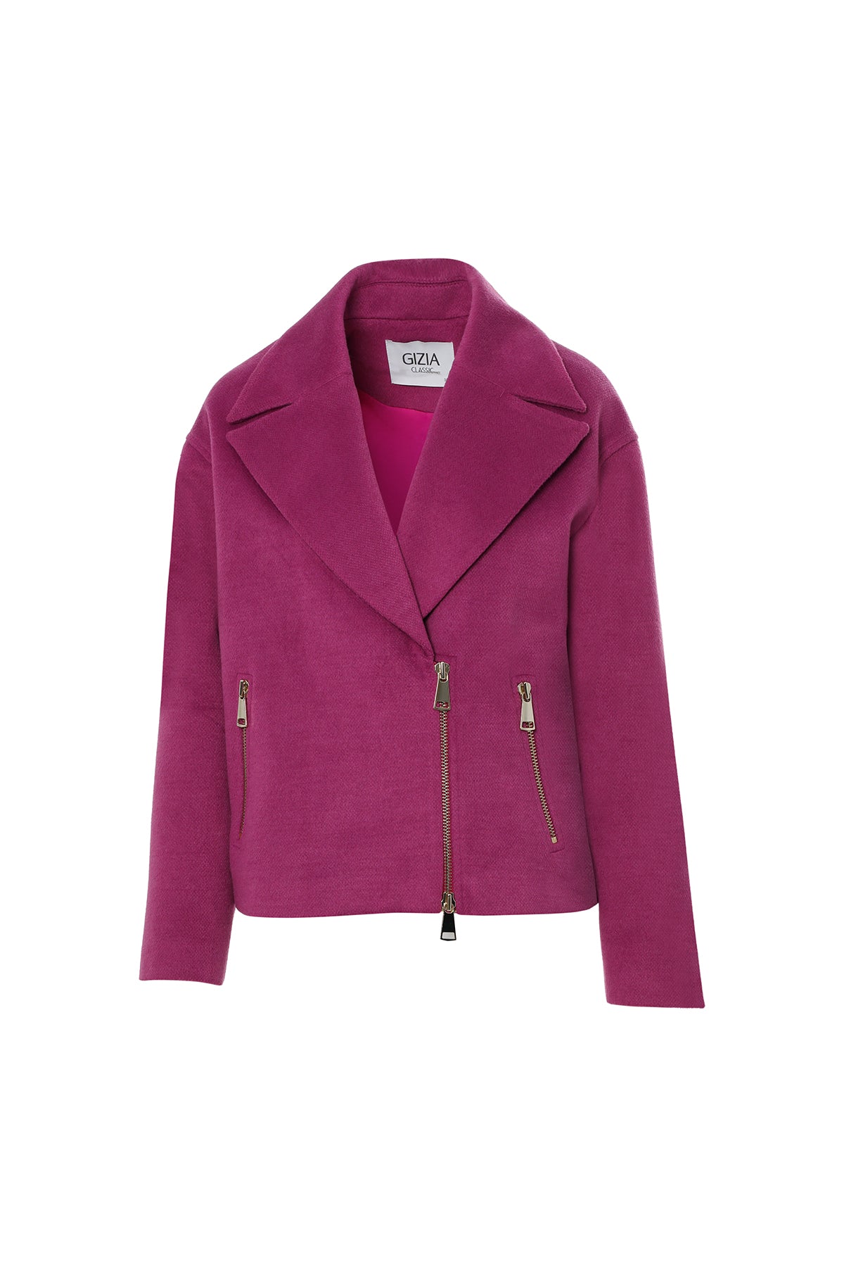 Önü Fermuarlı Oversıze Kaban