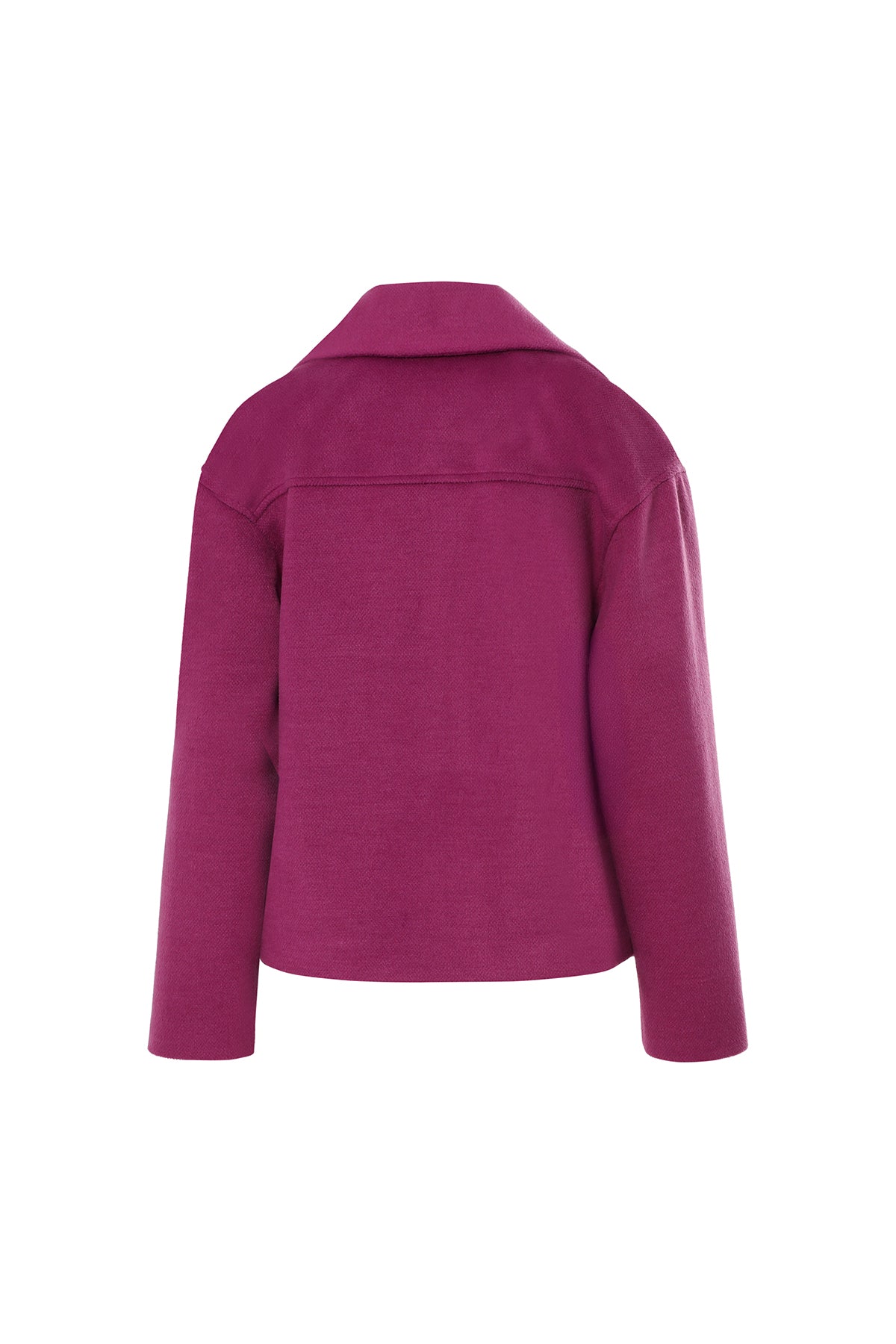 Önü Fermuarlı Oversıze Kaban