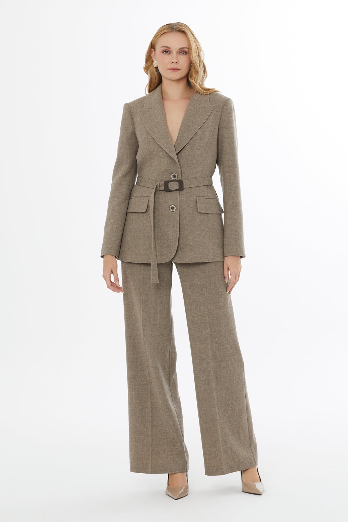 Düğmeli Seyyar Kumaşlı Ceket