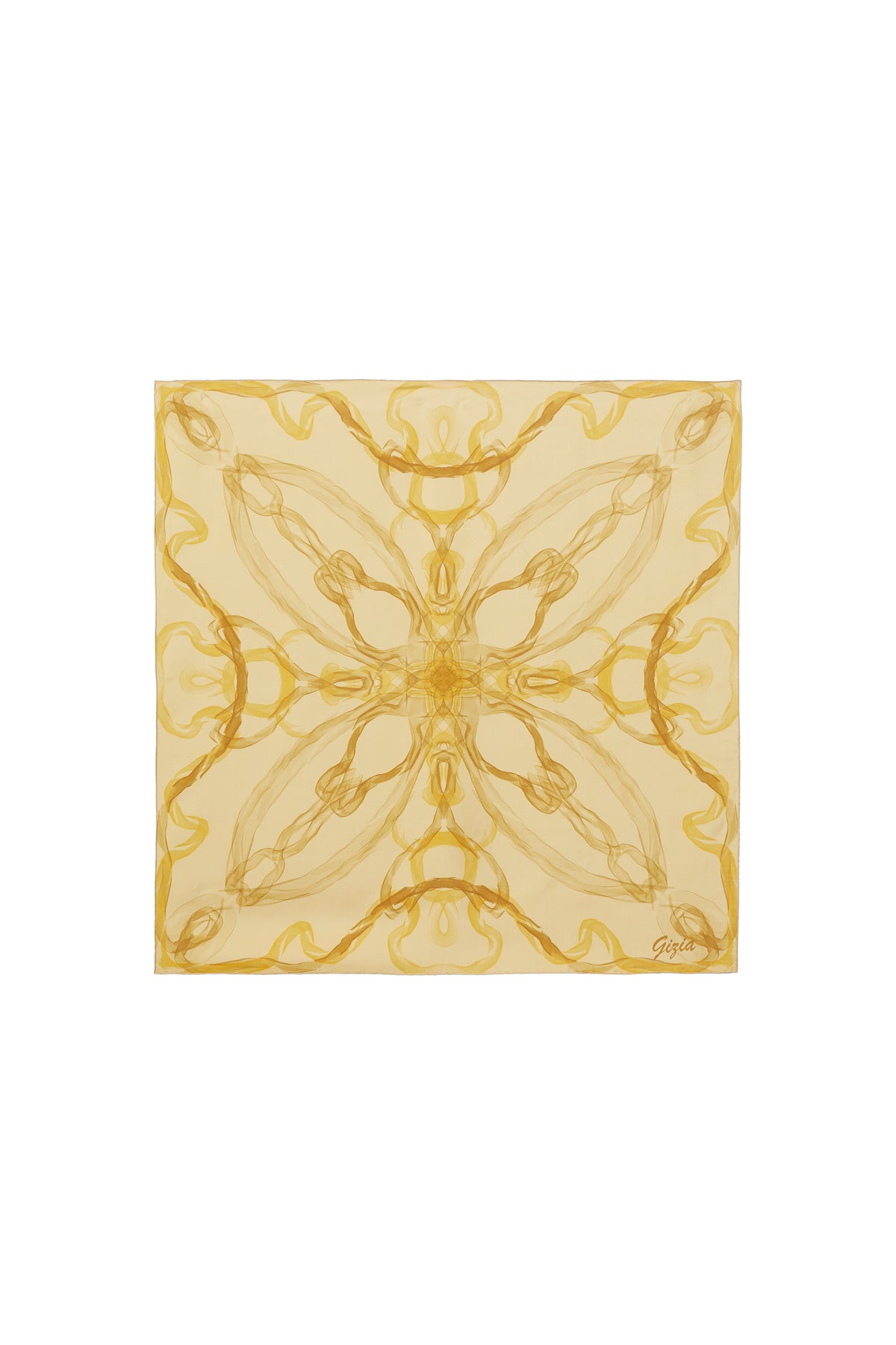 Simetrik Boyutlu Desenli Eşarp