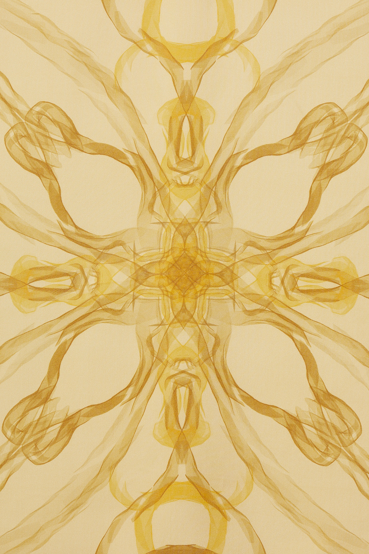 Simetrik Boyutlu Desenli Eşarp