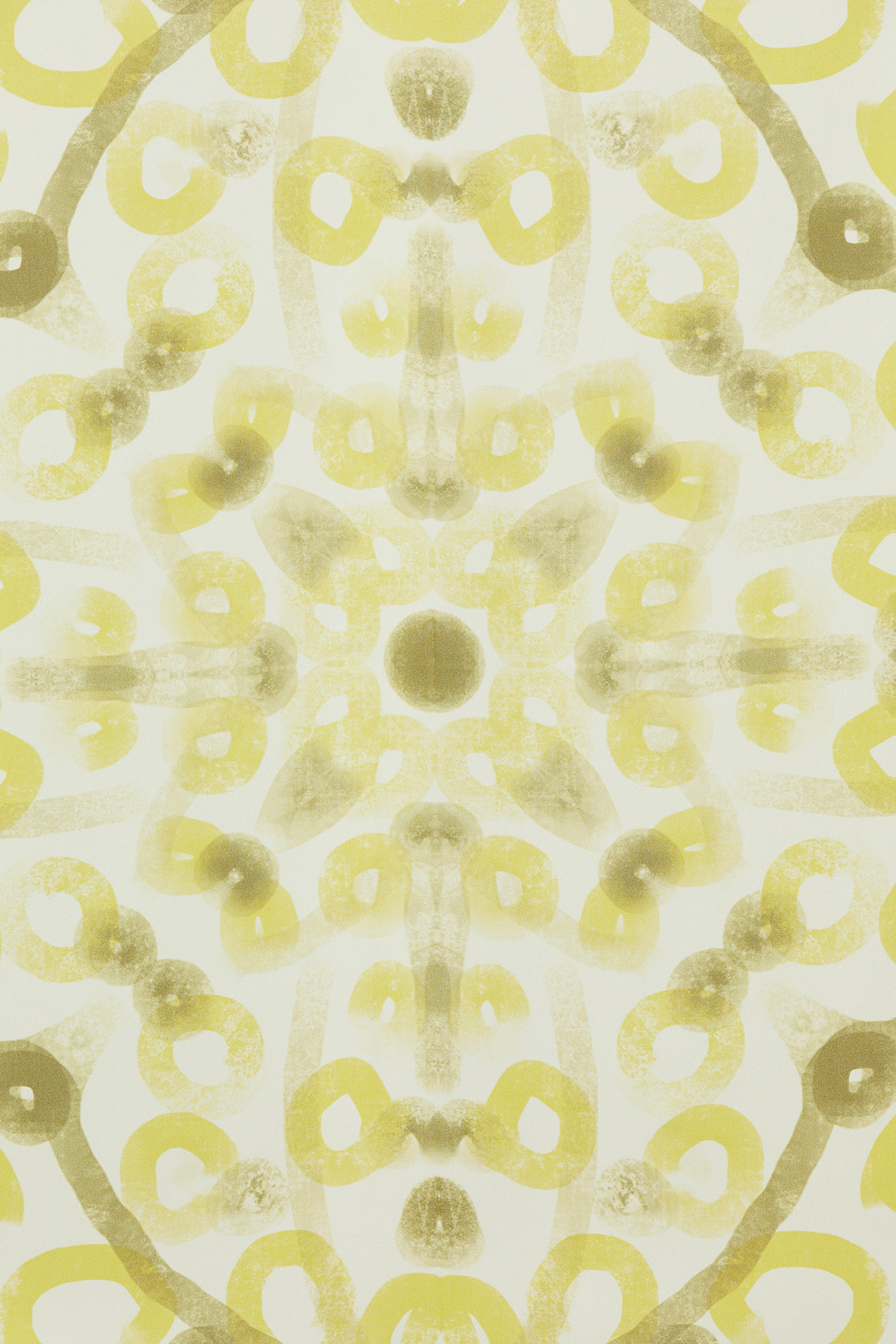 Simetrik Soyut Desenli Canlı Renkli Eşarp