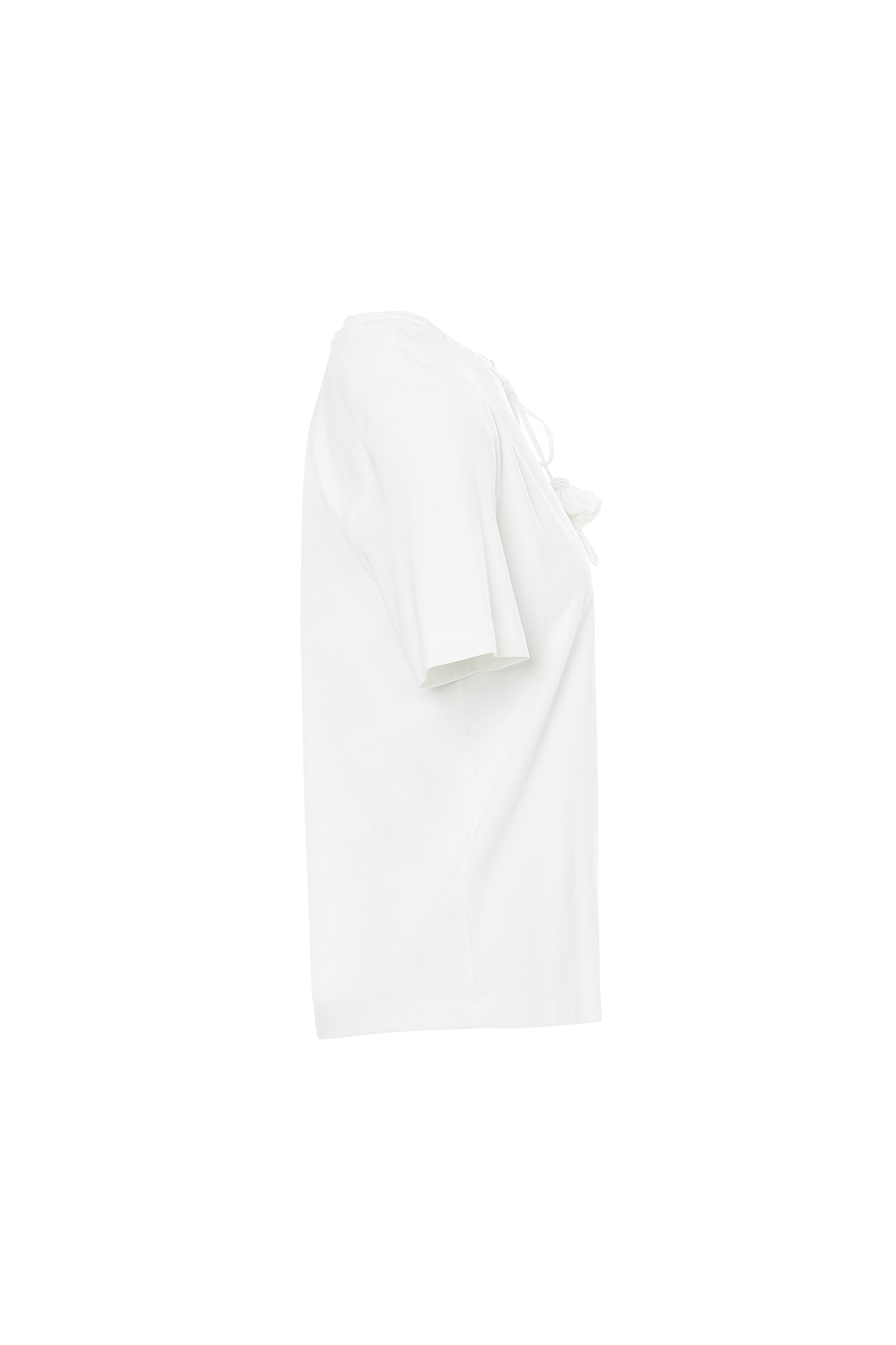 Minimalist Aksesuar Detaylı T-Shirt