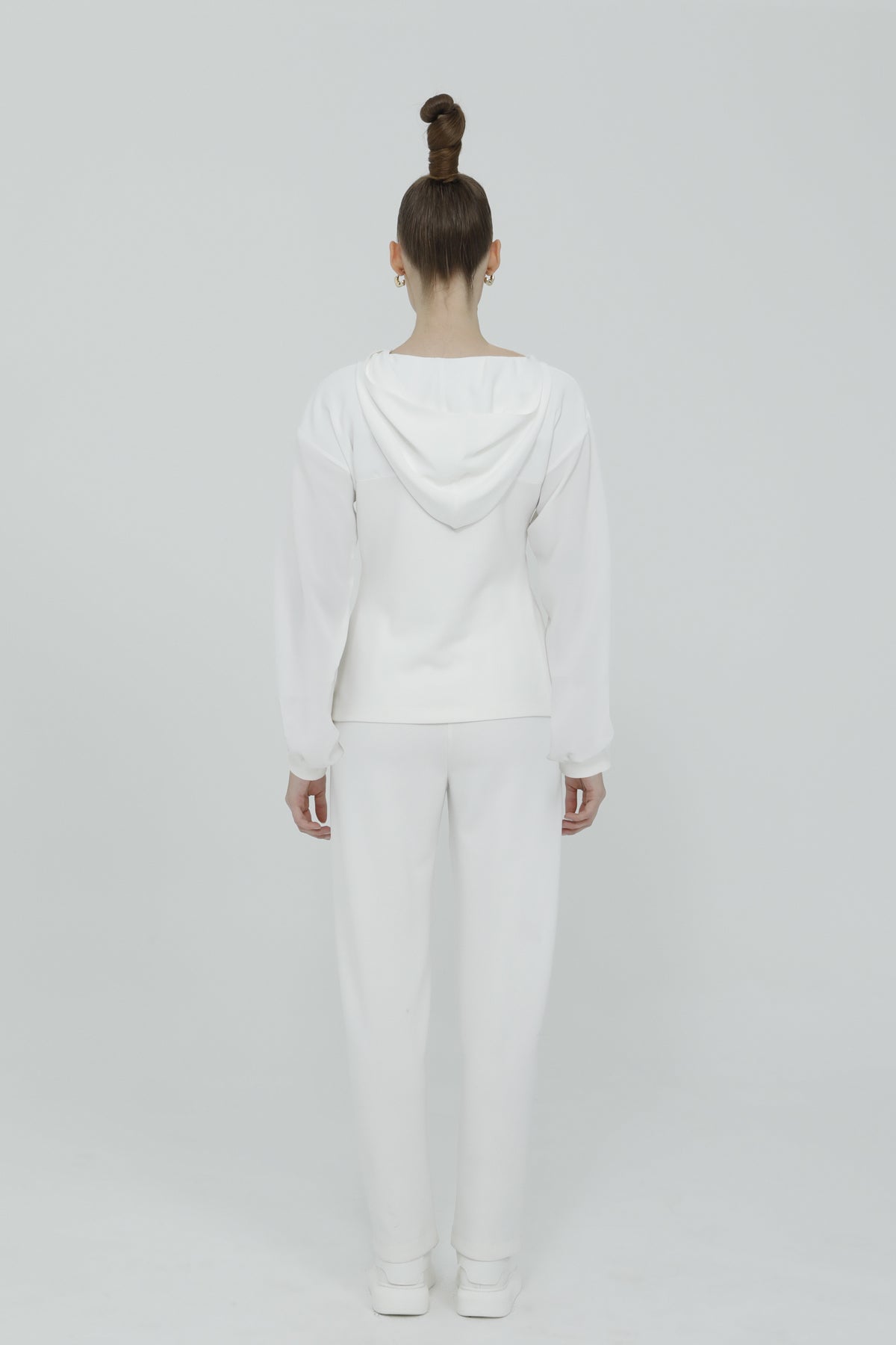 Bluz Ve Pantolonlu Rahat Kesim Eşofman Takımı