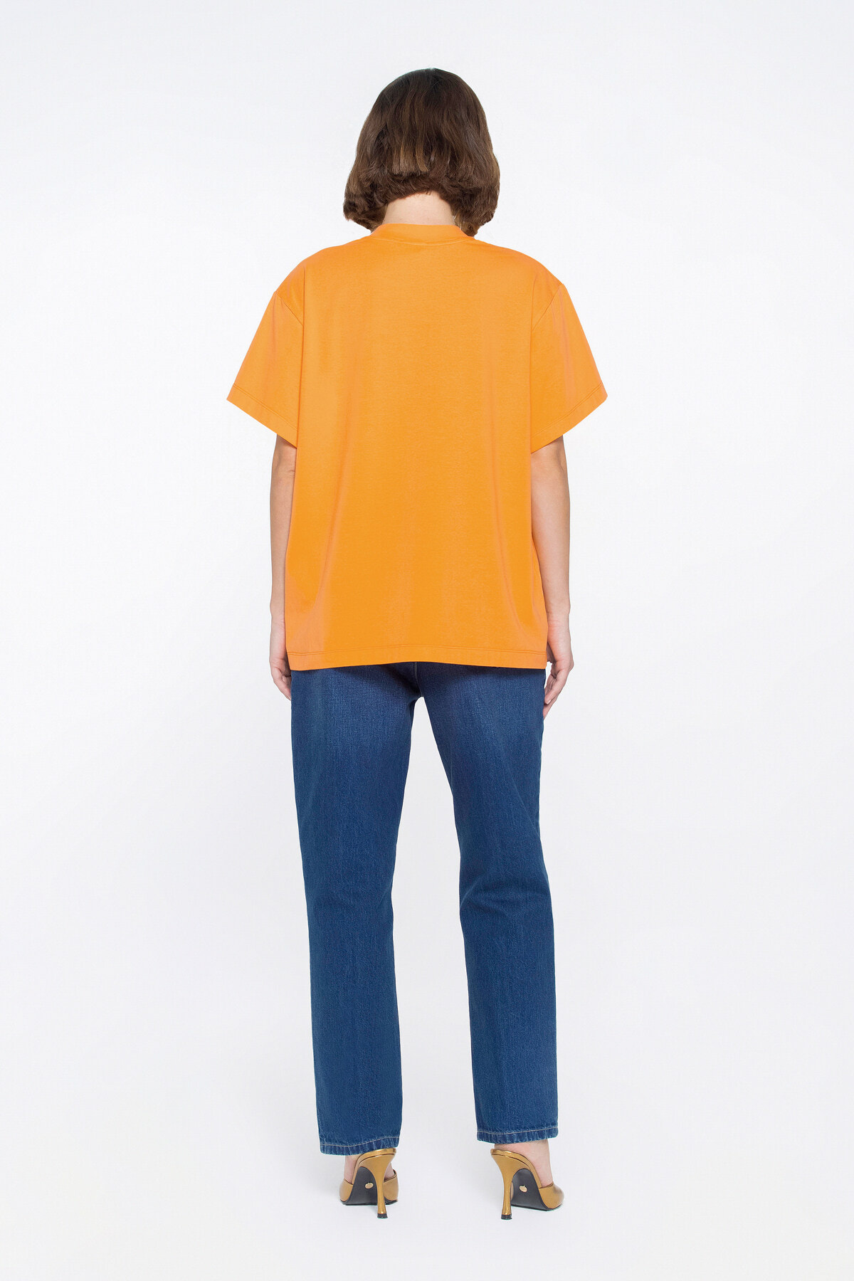Aplike Nakış Detaylı Basic T-shirt