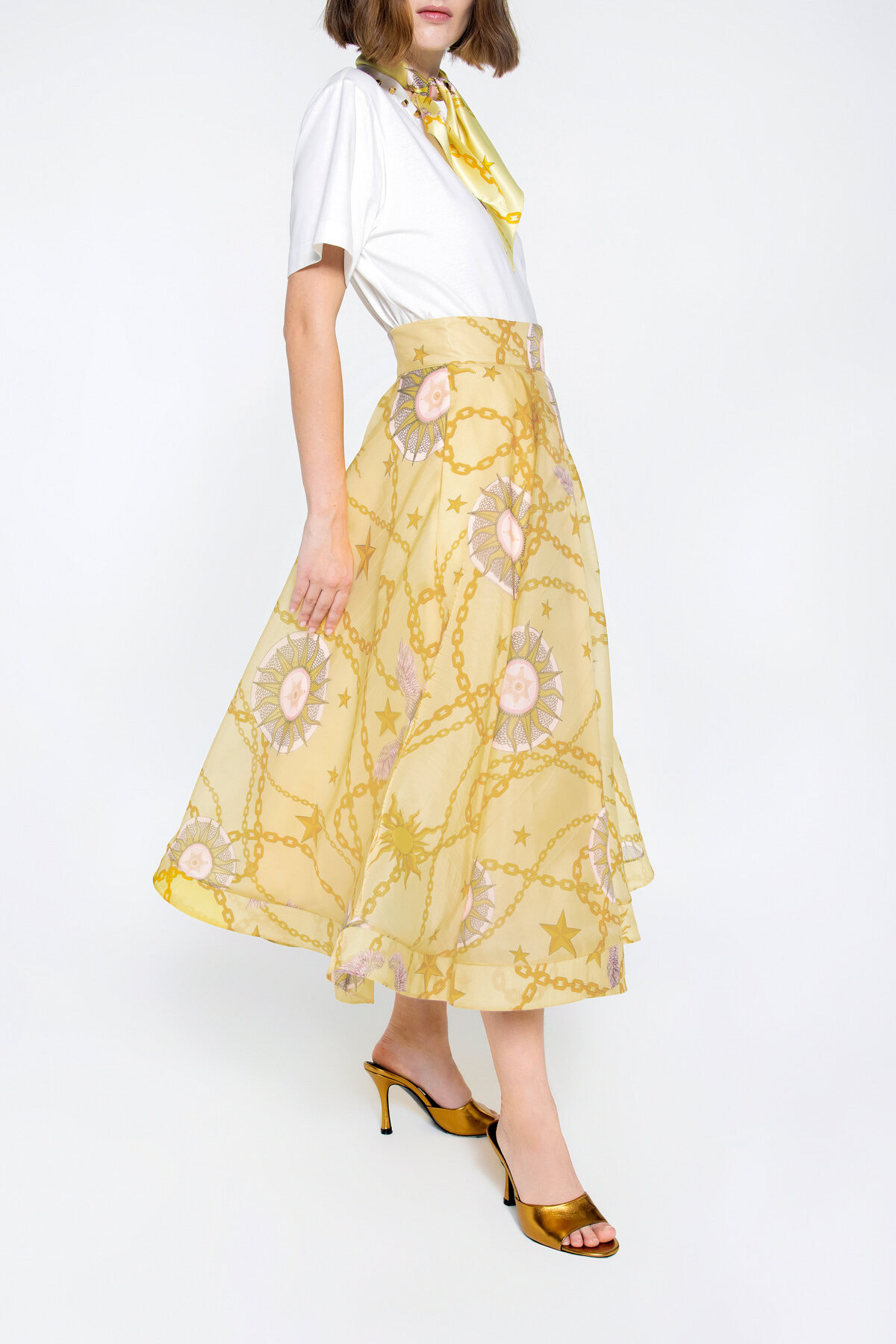 Tarot Desen Organze Etek