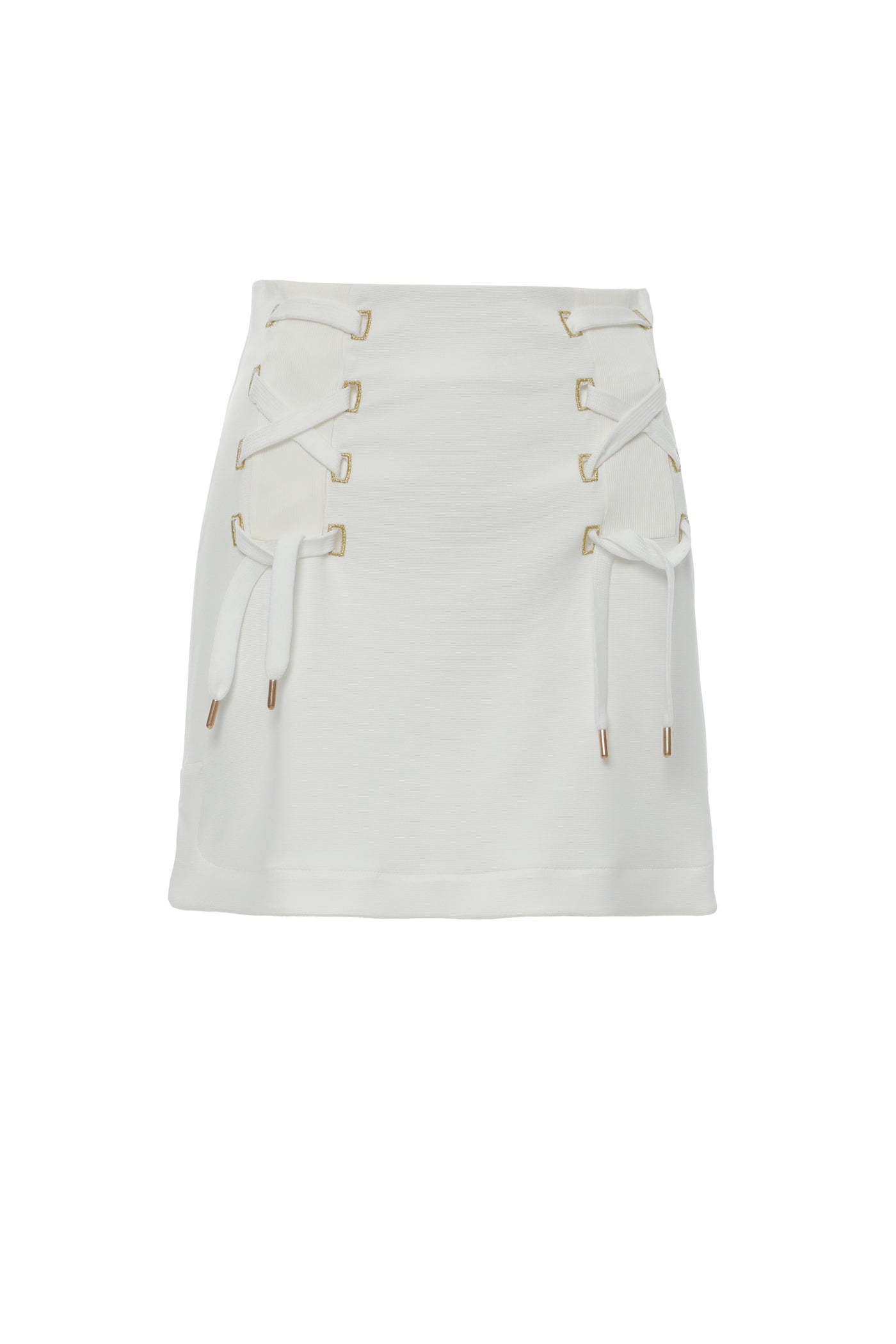 Simli İlik Ve Kordon Detaylı Etek