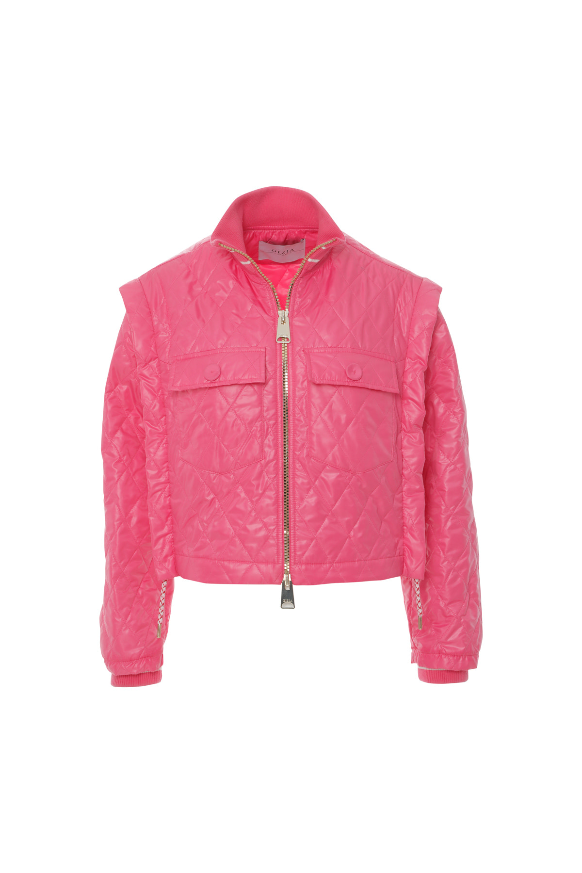 Yaka Ve Manşet Ribana Bantlı Kolu Çıkarılabilir Yağmurluk