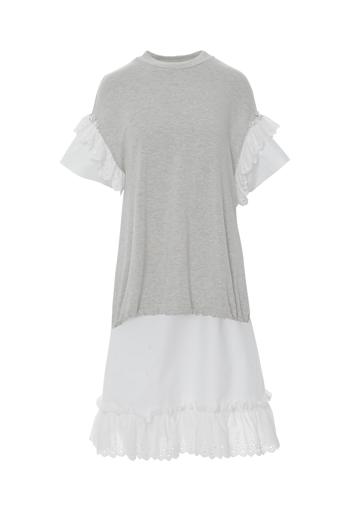 Yuvarlak Yaka Midi Spor Elbise