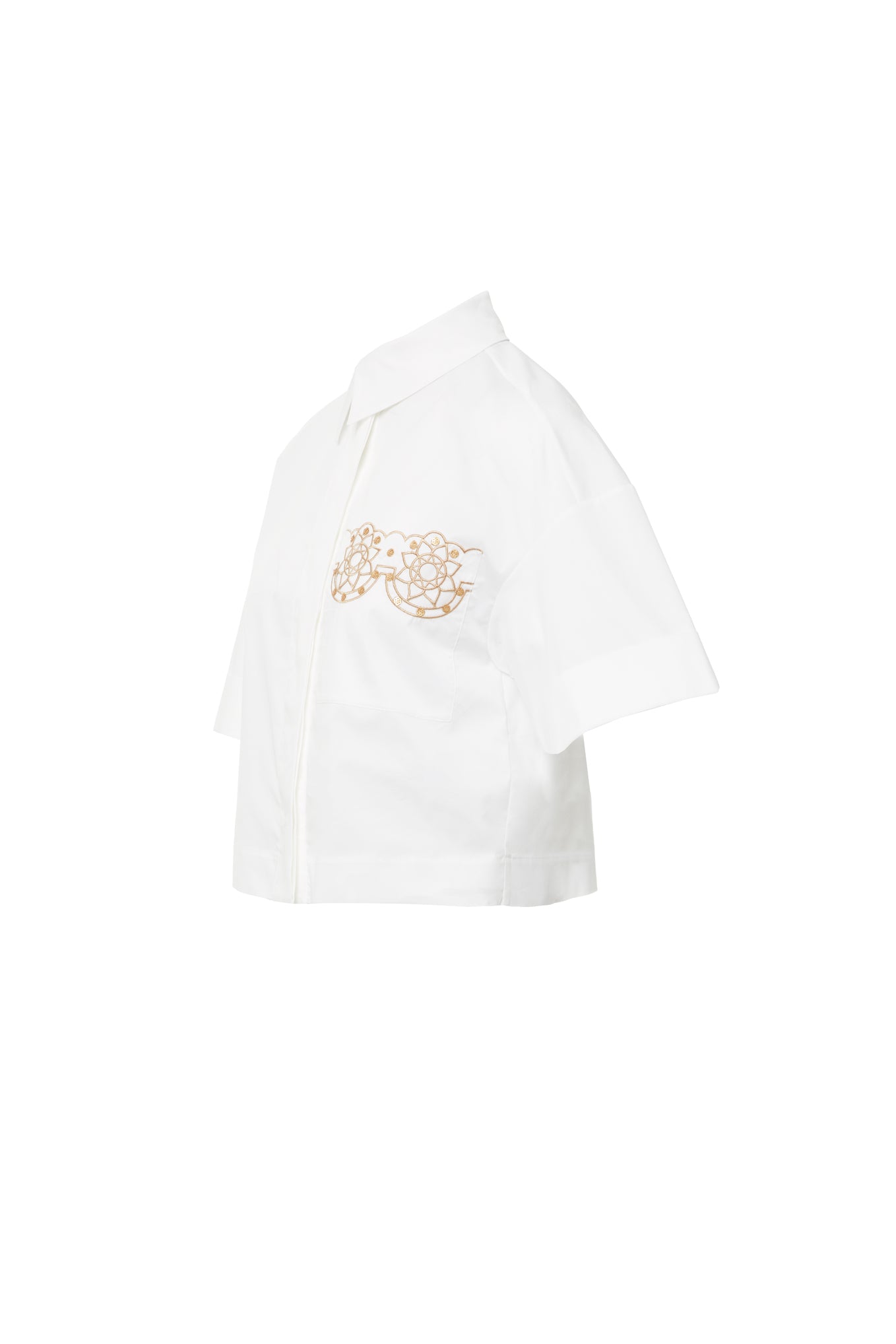 Pullu Nakış Detaylı Gömlek