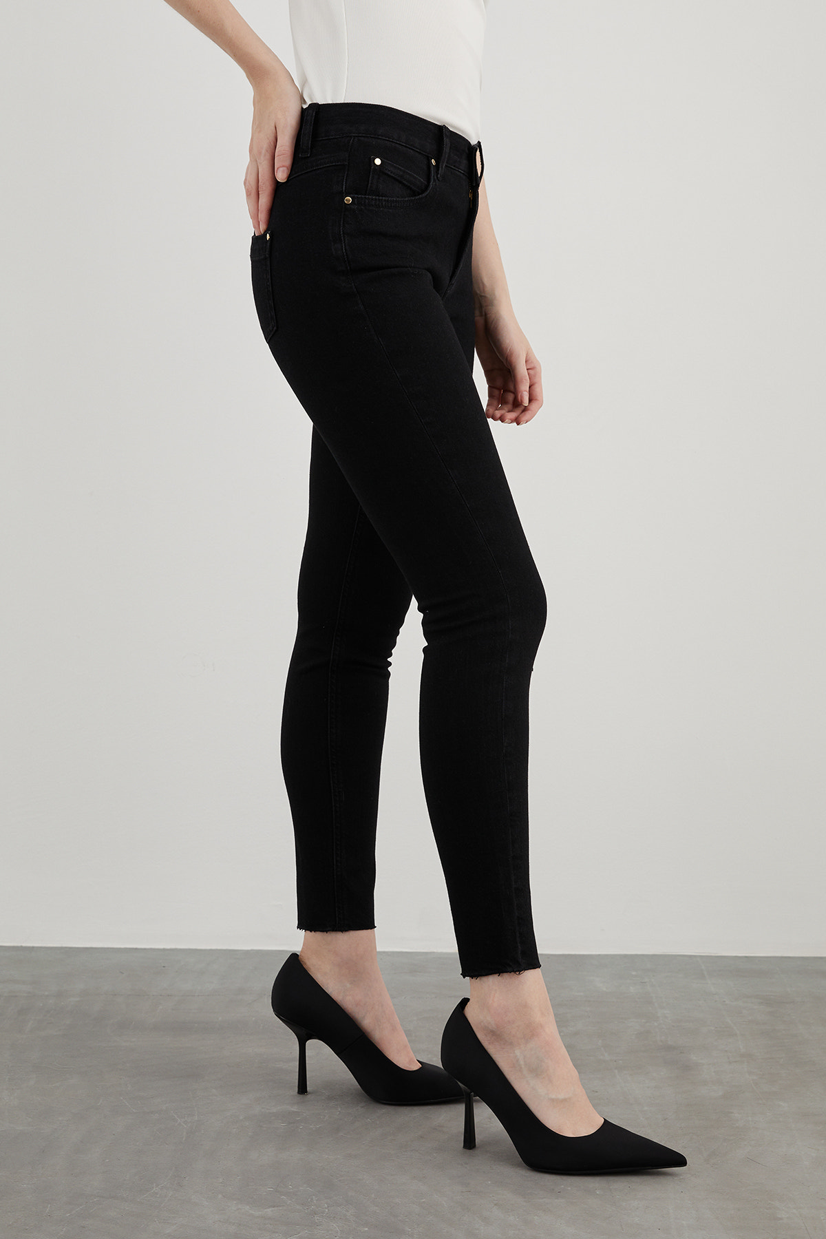 Likralı Skiny Jean Pantolon