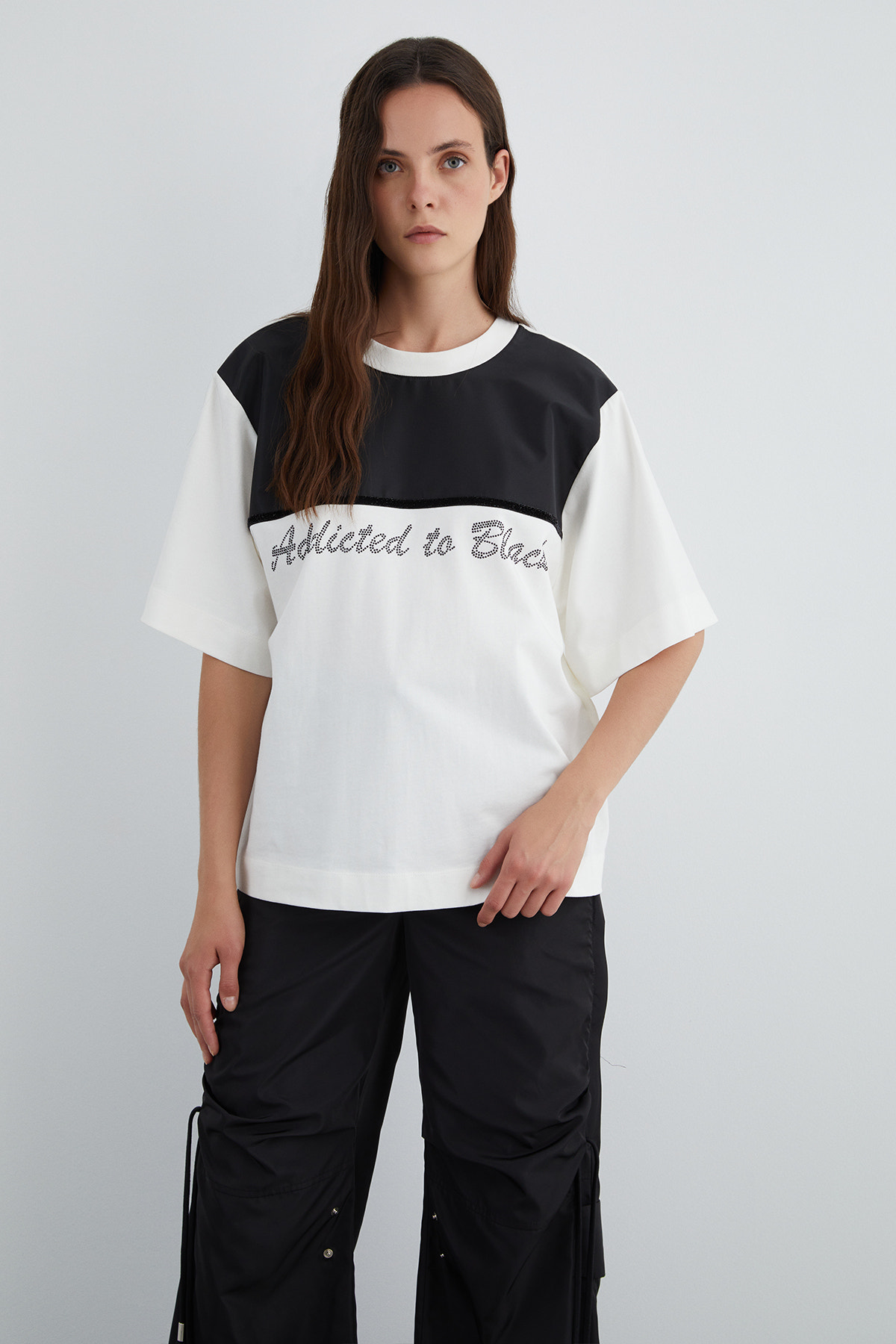 Baskı Detaylı Basic T-shirt