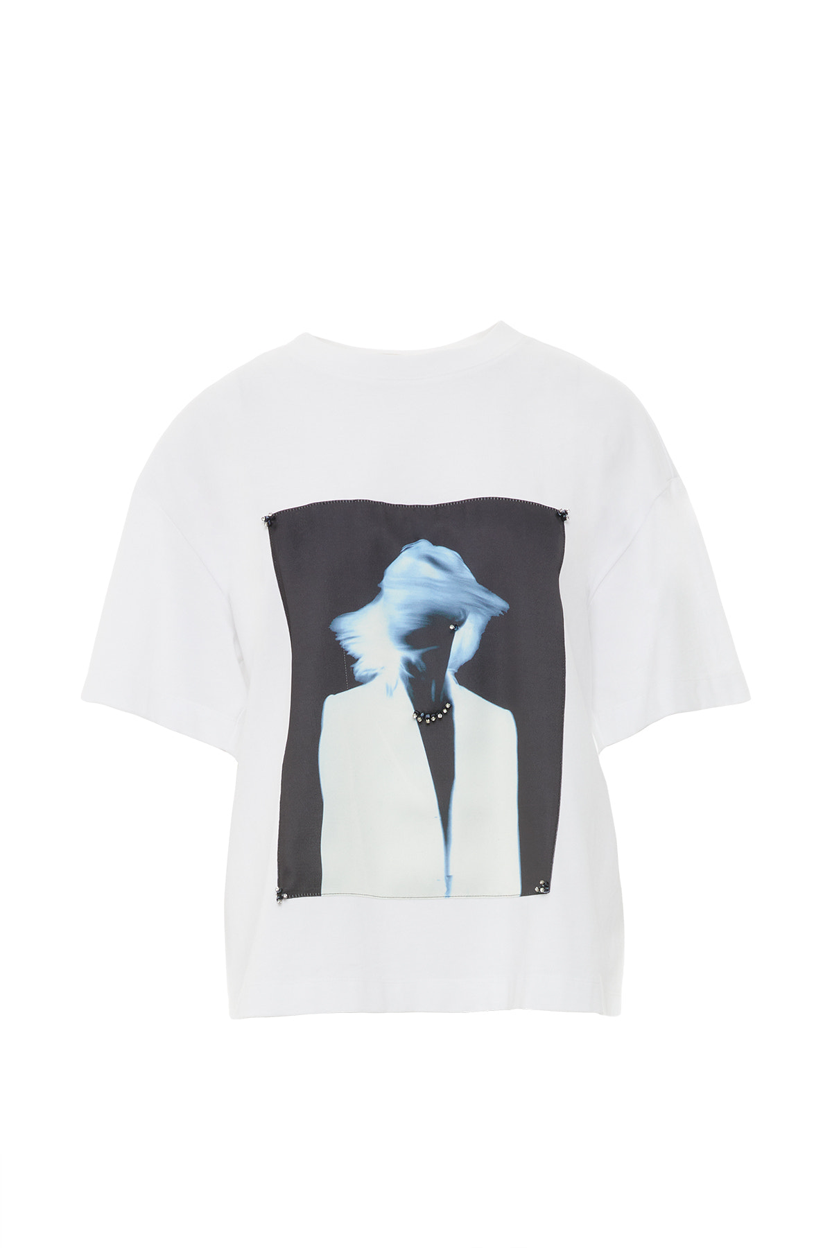 Özel Pano Desen Detaylı Kısa Kol T-shirt