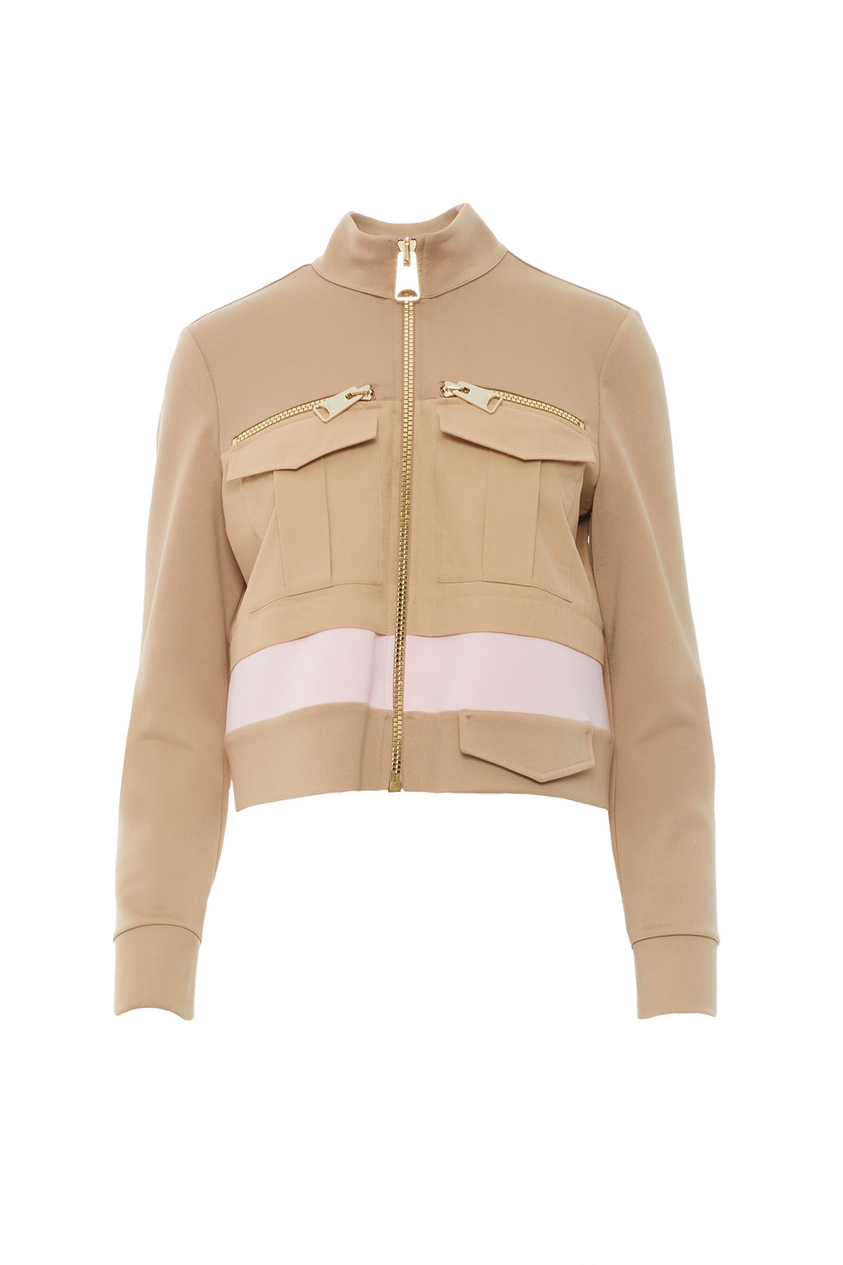 Metal Aksesuar Ve Etiket Detaylı Kutu Form Geniş Cep Ceket