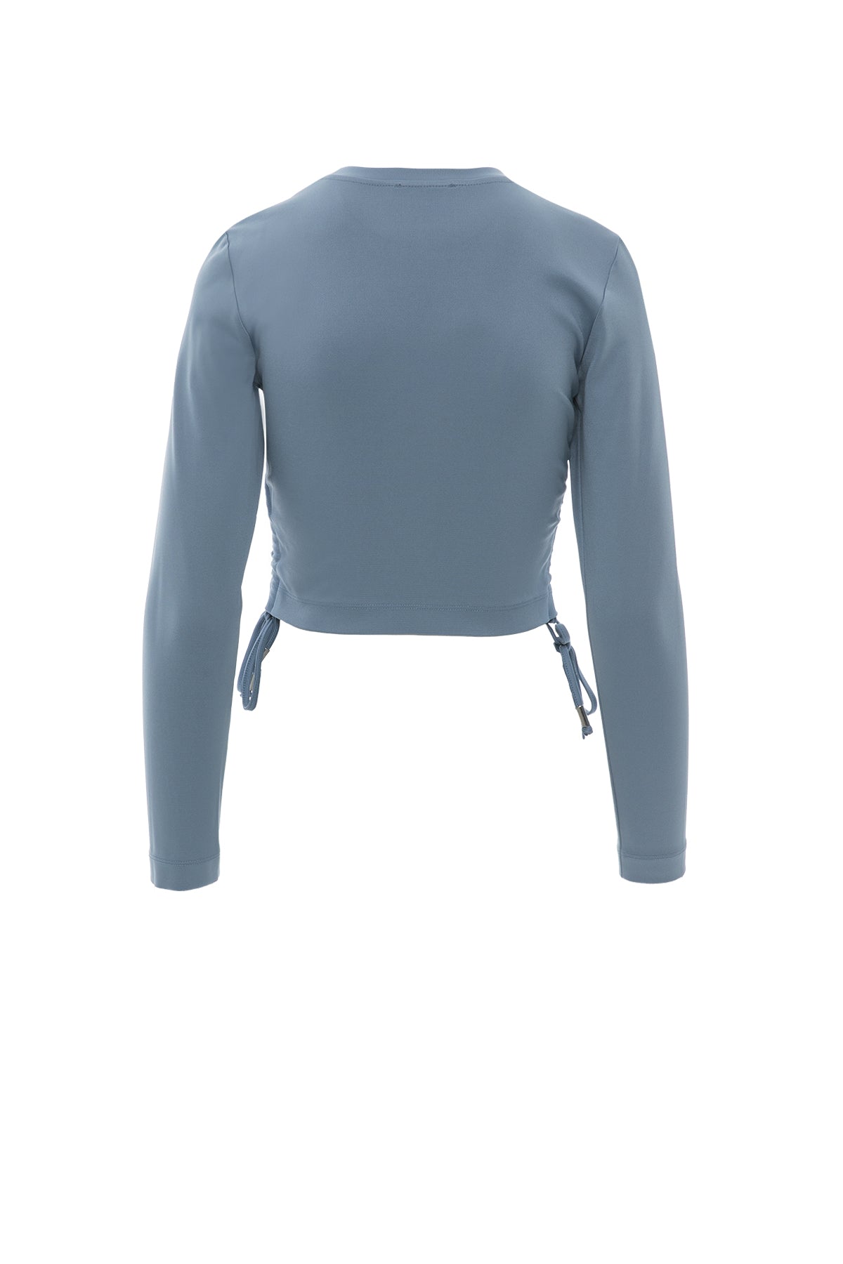 Etek Ucu Aplike Nakış Detaylı Kısa Uzun Kollu T-Shirt