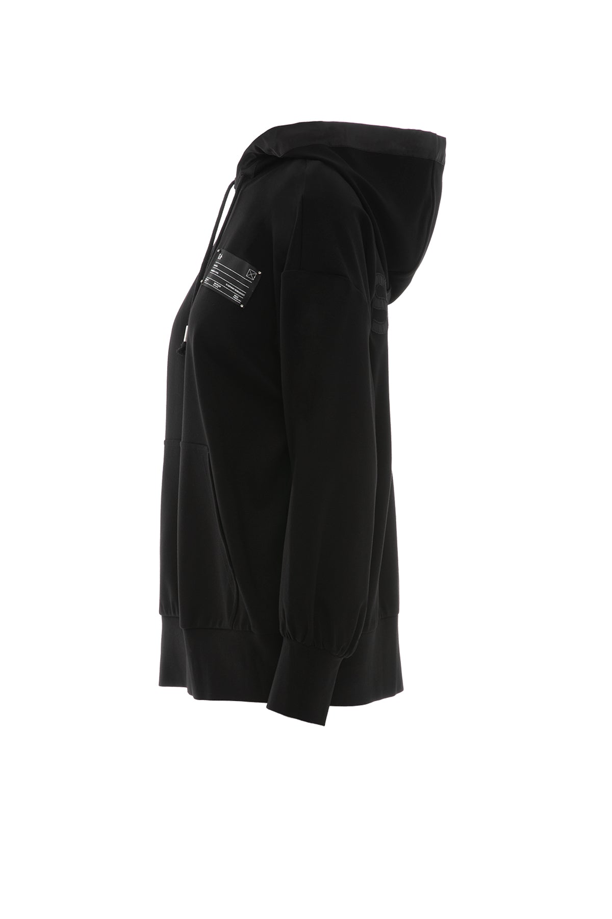 Arka Beden Nakış Detaylı Kapüşonlu Sweatshirt