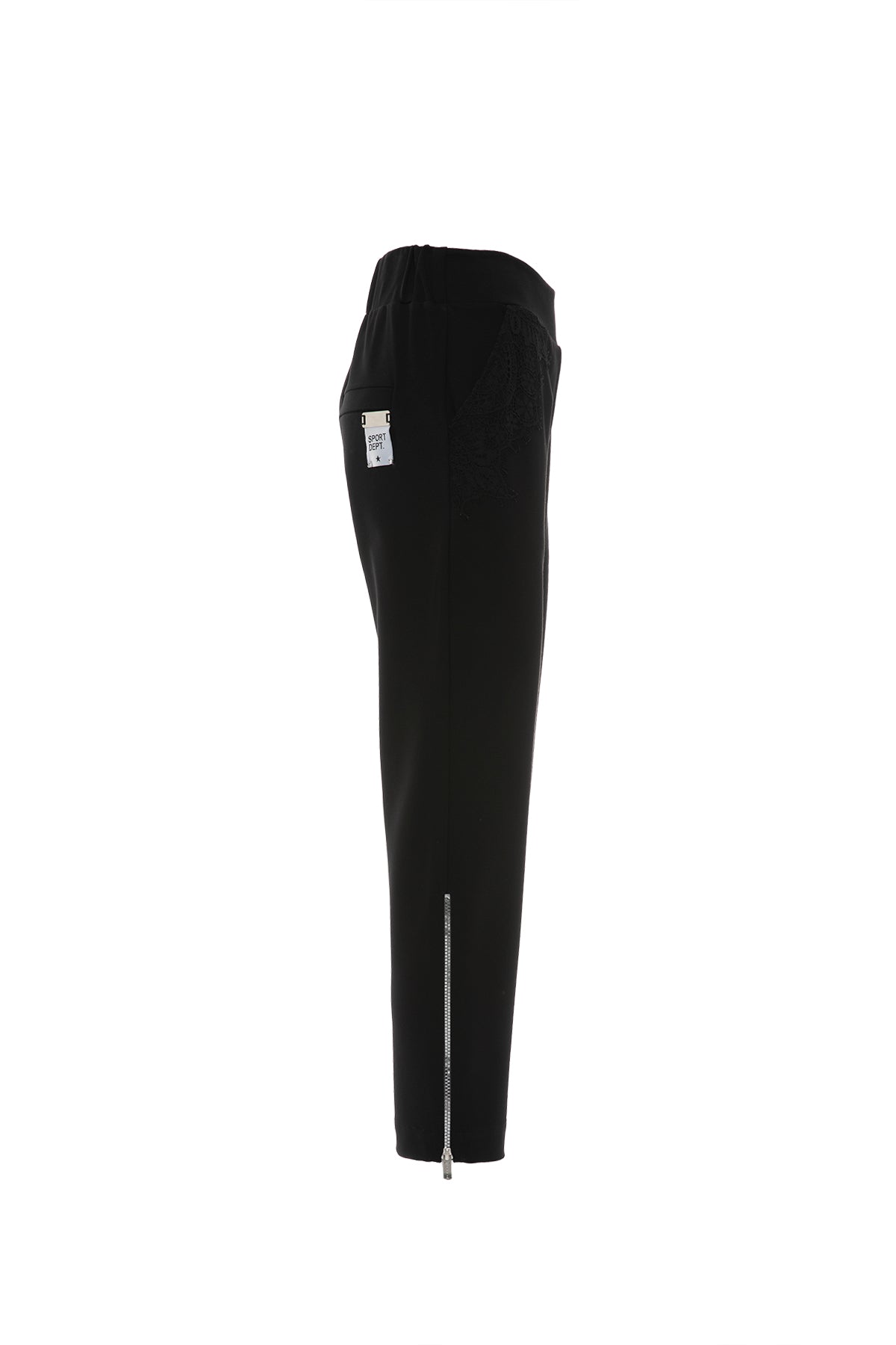 Aksesuar Detaylı Cepleri Dantel Detaylı Eşofman Altı