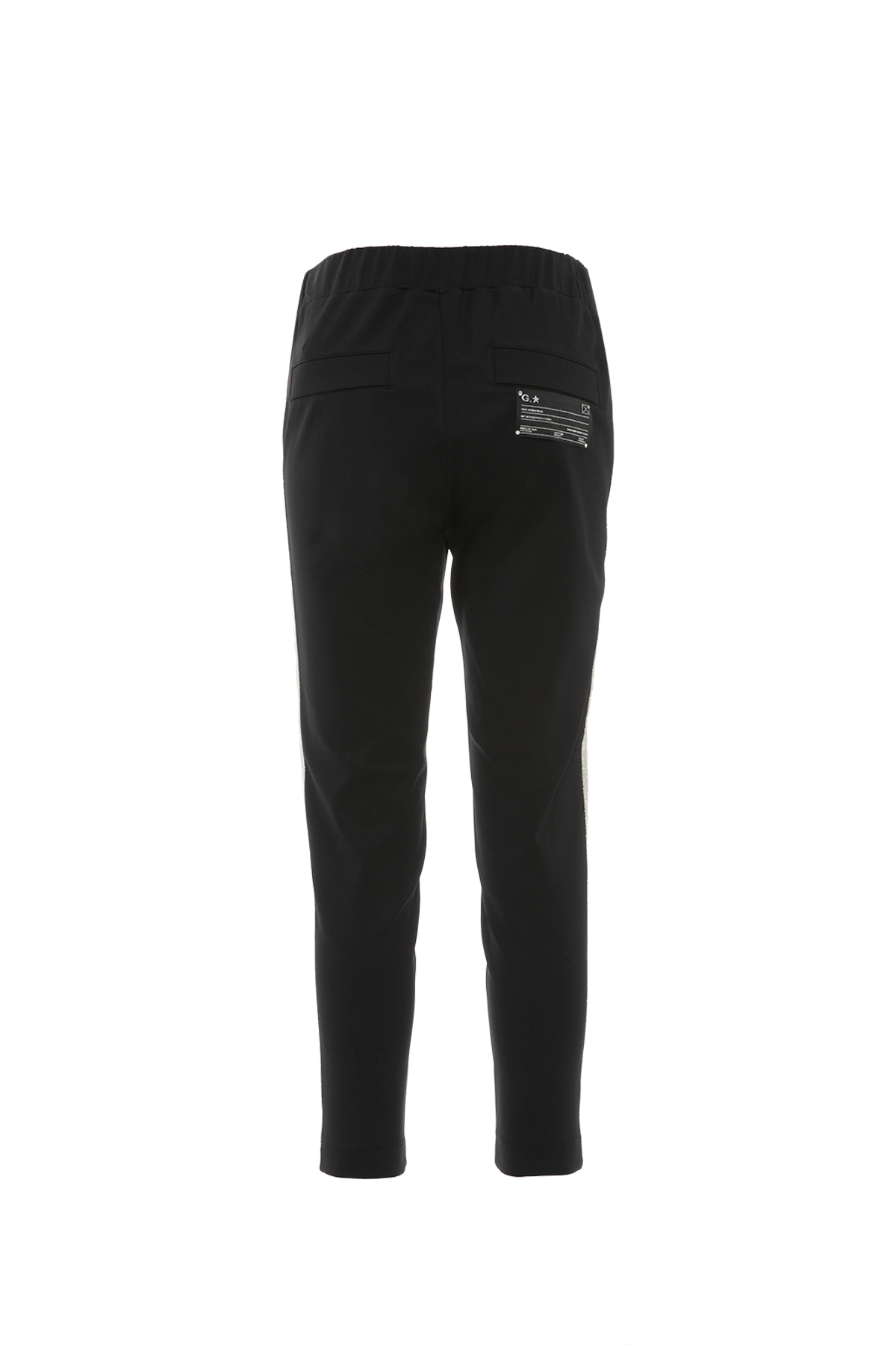 Arka Beden Etiket Detaylı Yanları Sim Şeritli Eşofman Altı