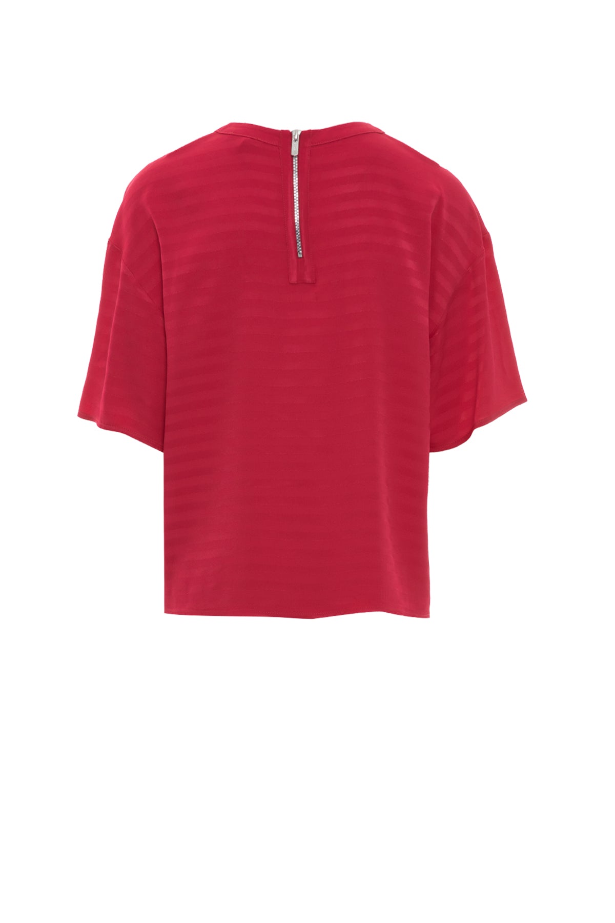 Tüylü Nakış Detaylı Basic T-shirt