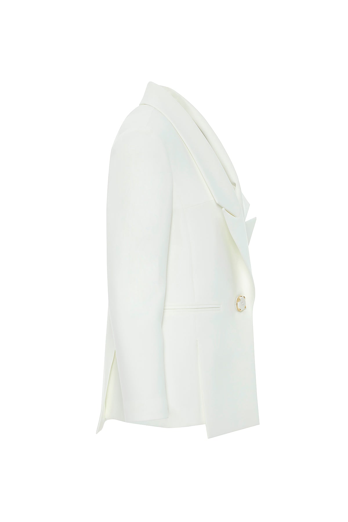 Tek Düğme Kapamalı Ceket