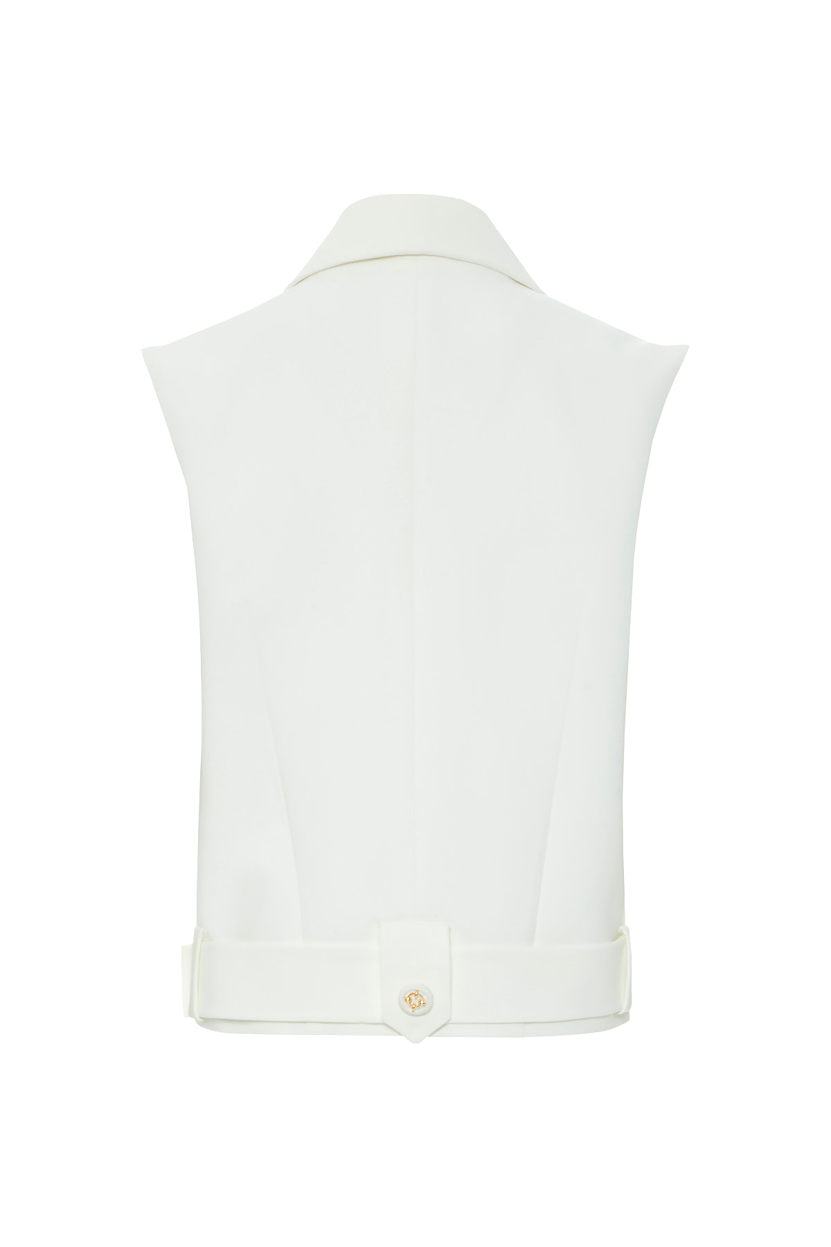 Düğme Detaylı Erkek Yaka Yelek