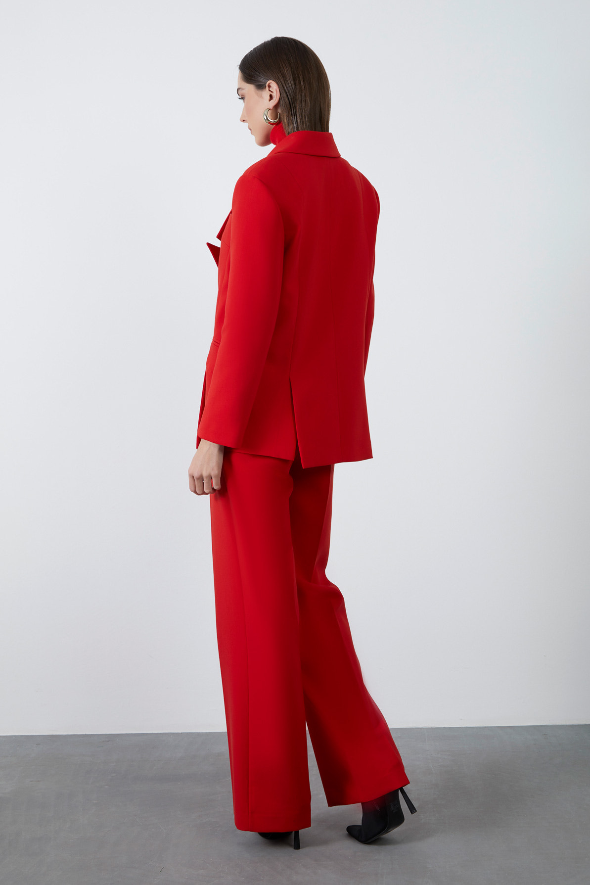 Tek Düğme Kapamalı Ceket