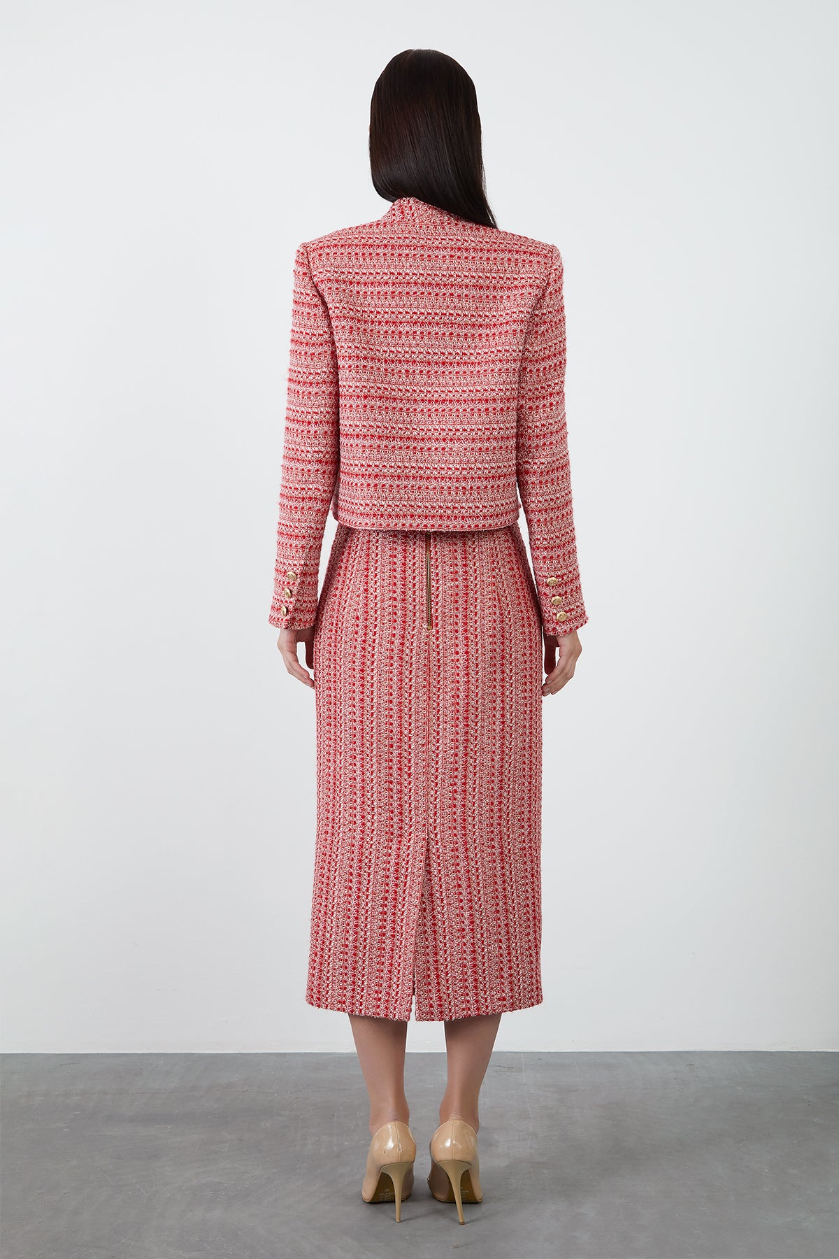 Midi Boy Tüvit Etek