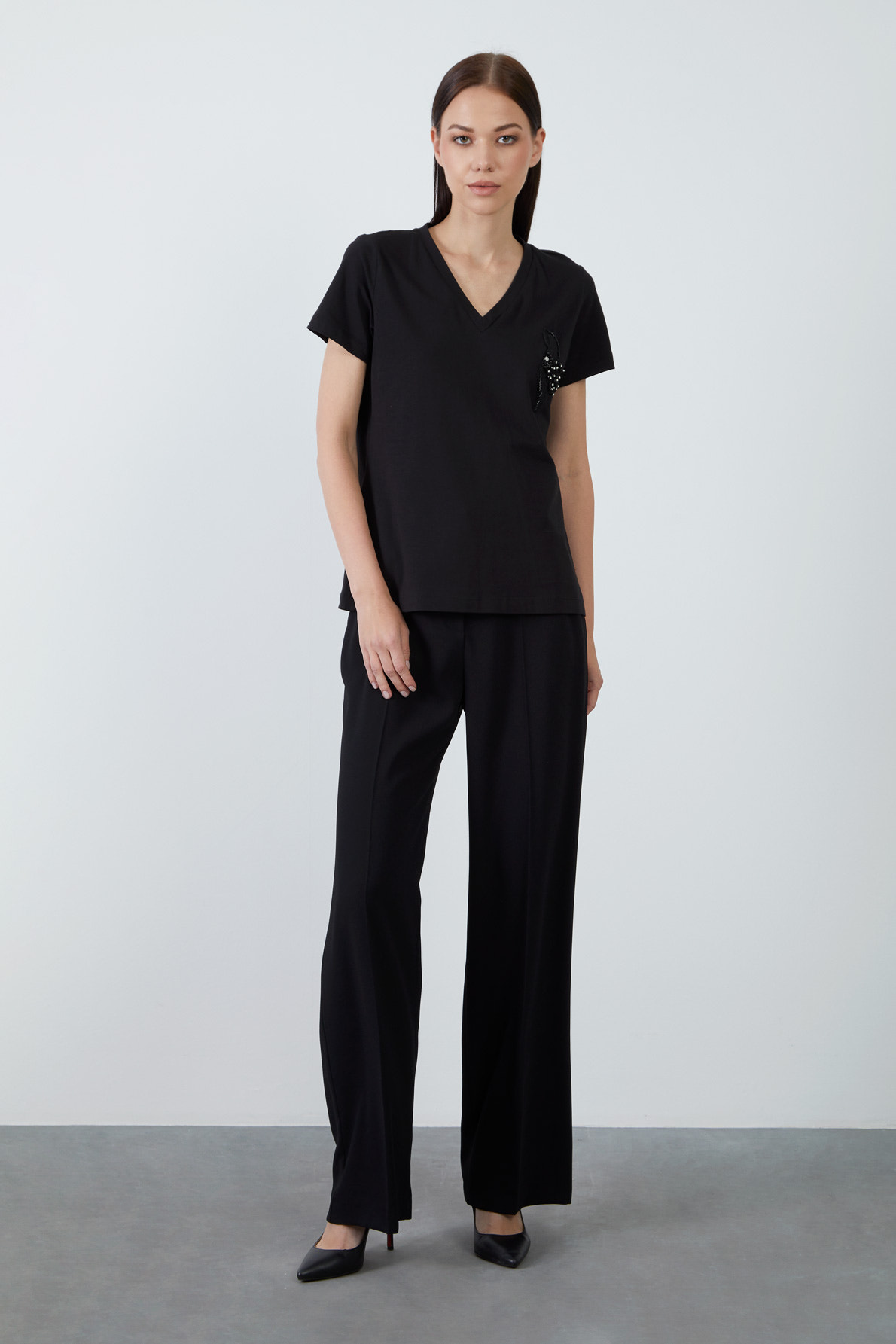 Nakış Detaylı T-shirt