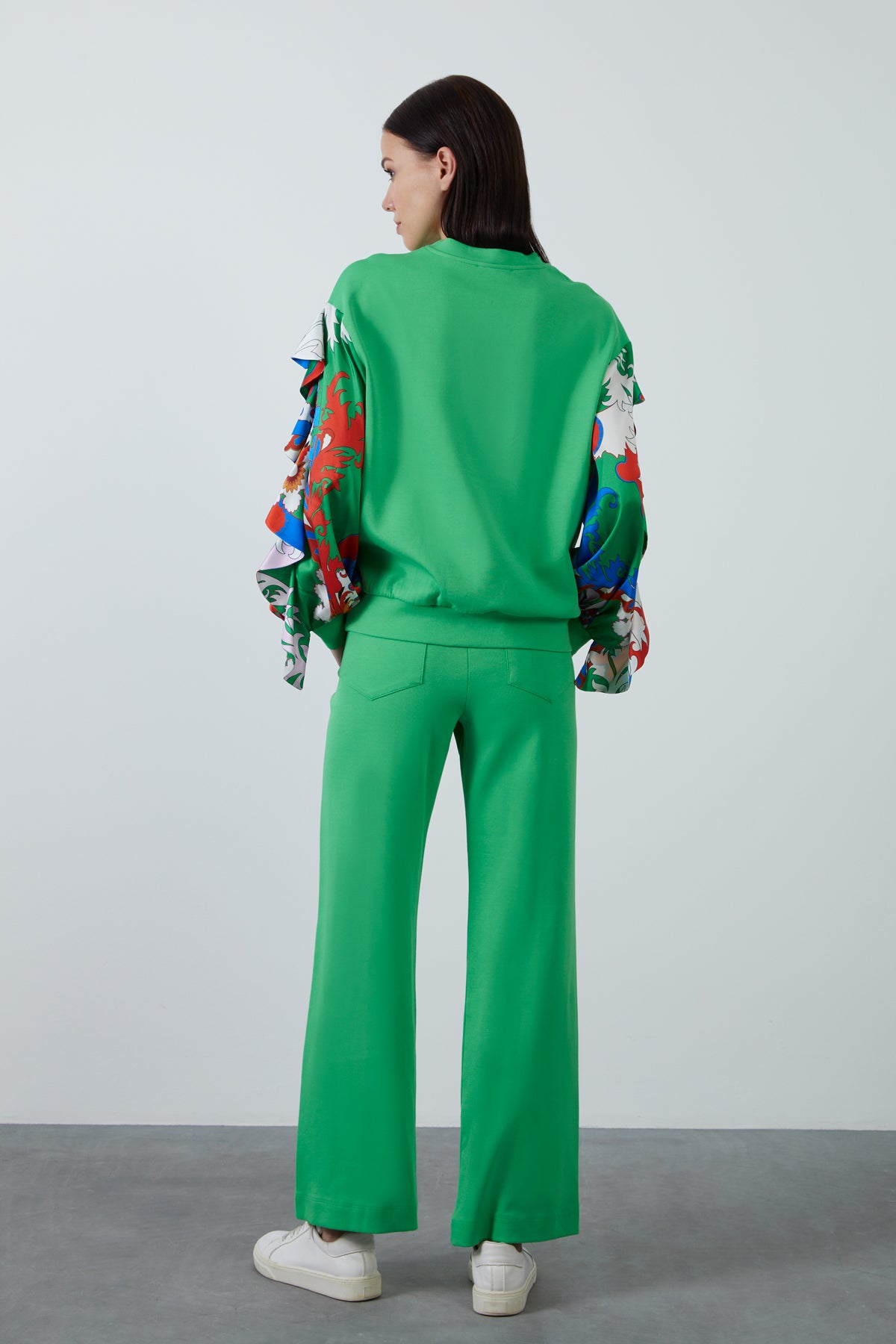 Always Yazı Baskılı Rahat Kesim Örme Eşofman Takımı