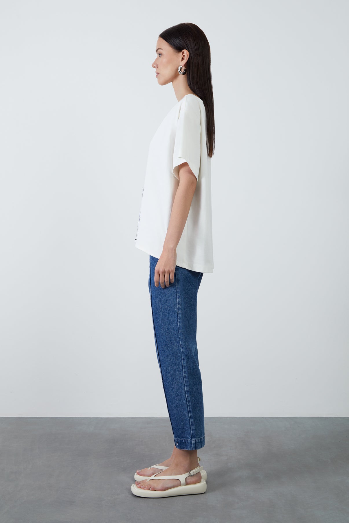 Baskı Detaylı T-shirt