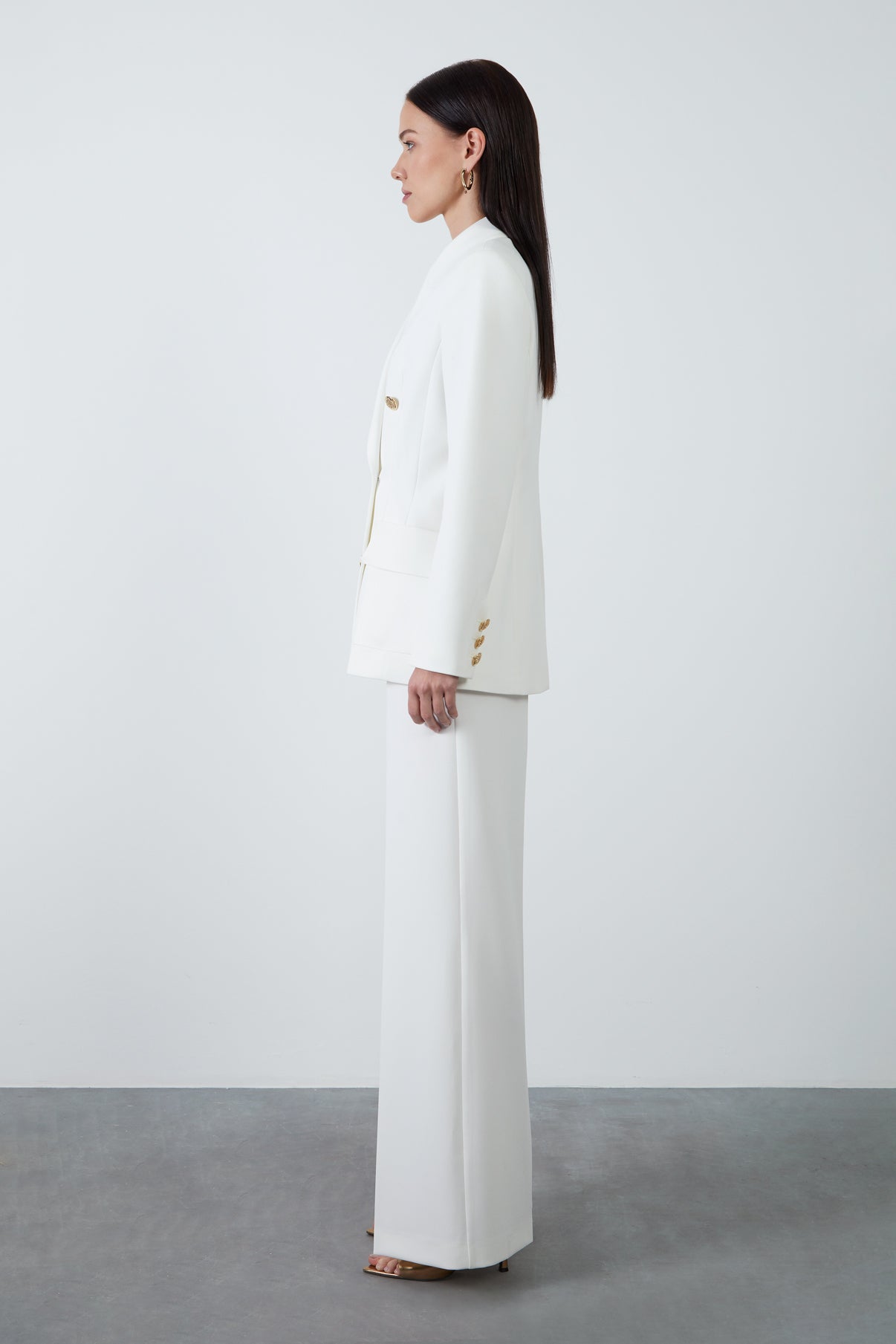 Düğme Detaylı Ceket