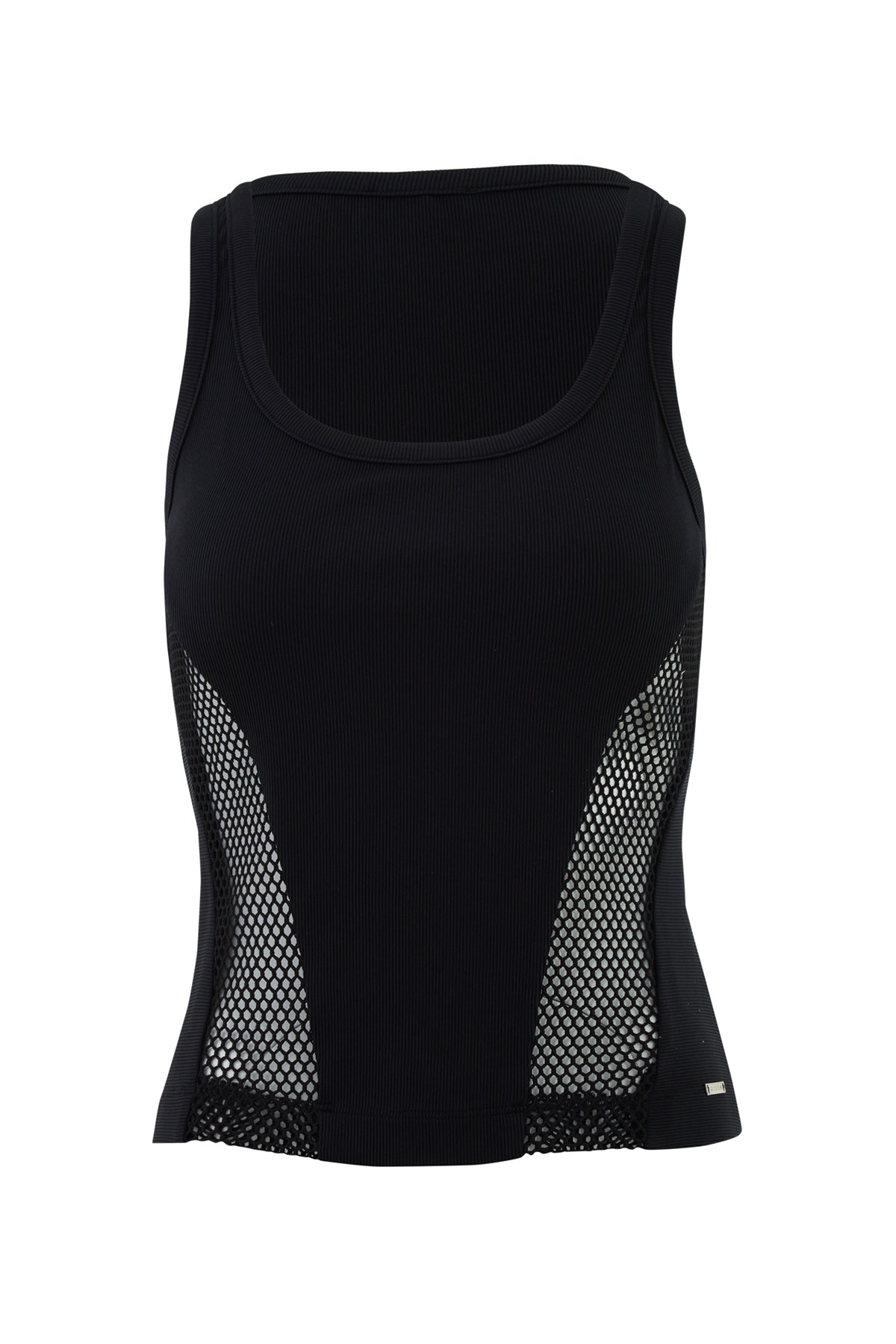 File Detaylı Askılı Bluz