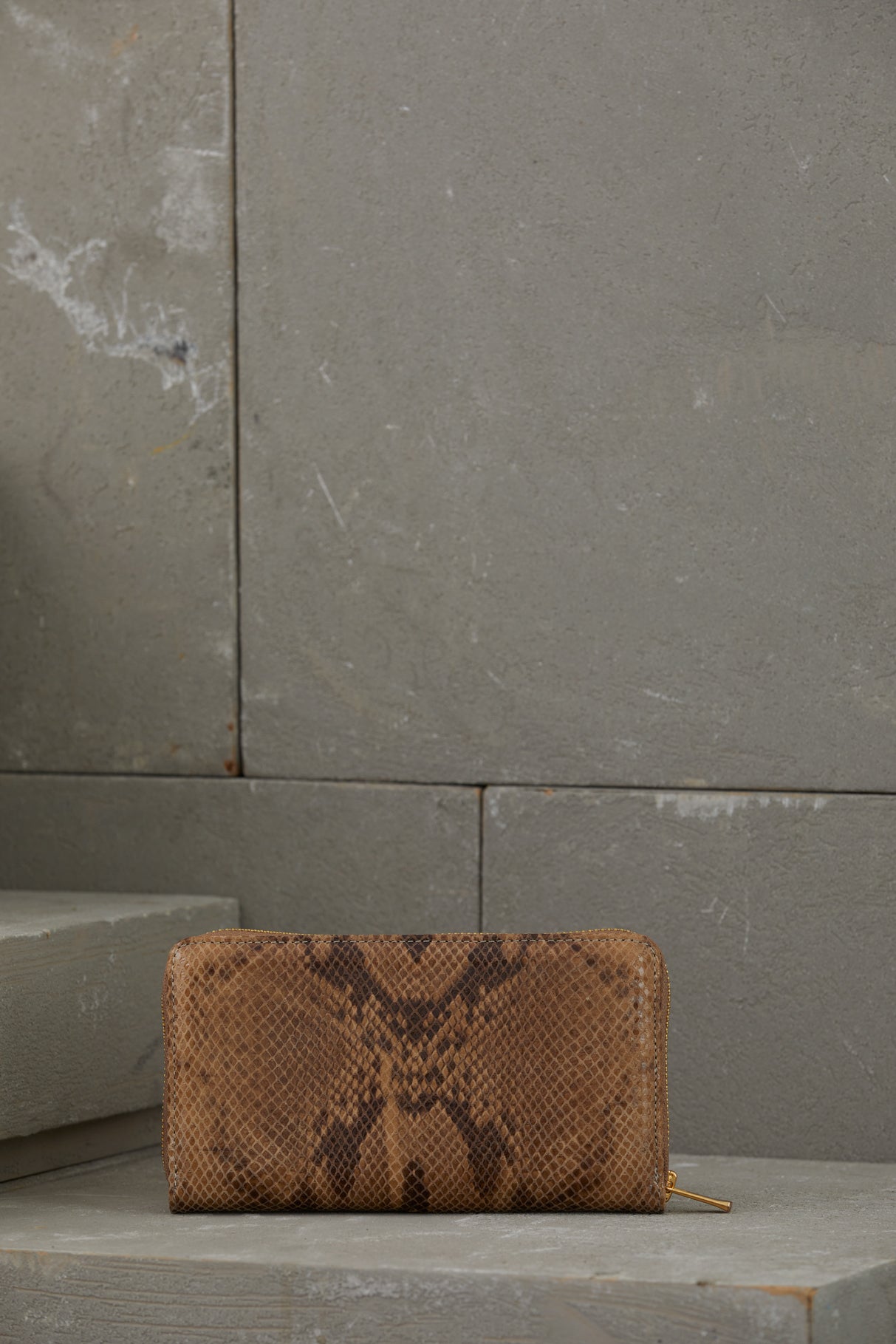 Fermuarlı Deri Cüzdan