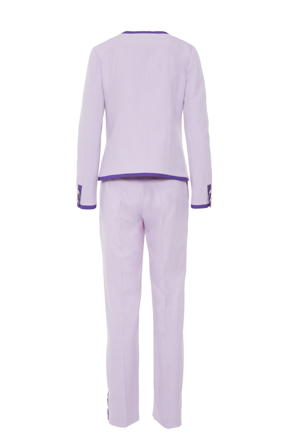 Asimetrik Yaka Detaylı Rahat Kesim Takım