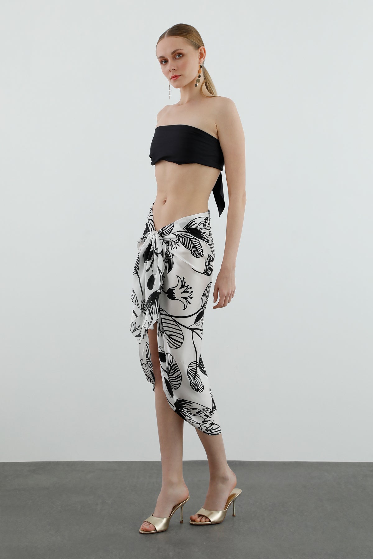 Bağlamalı Pareo Etek